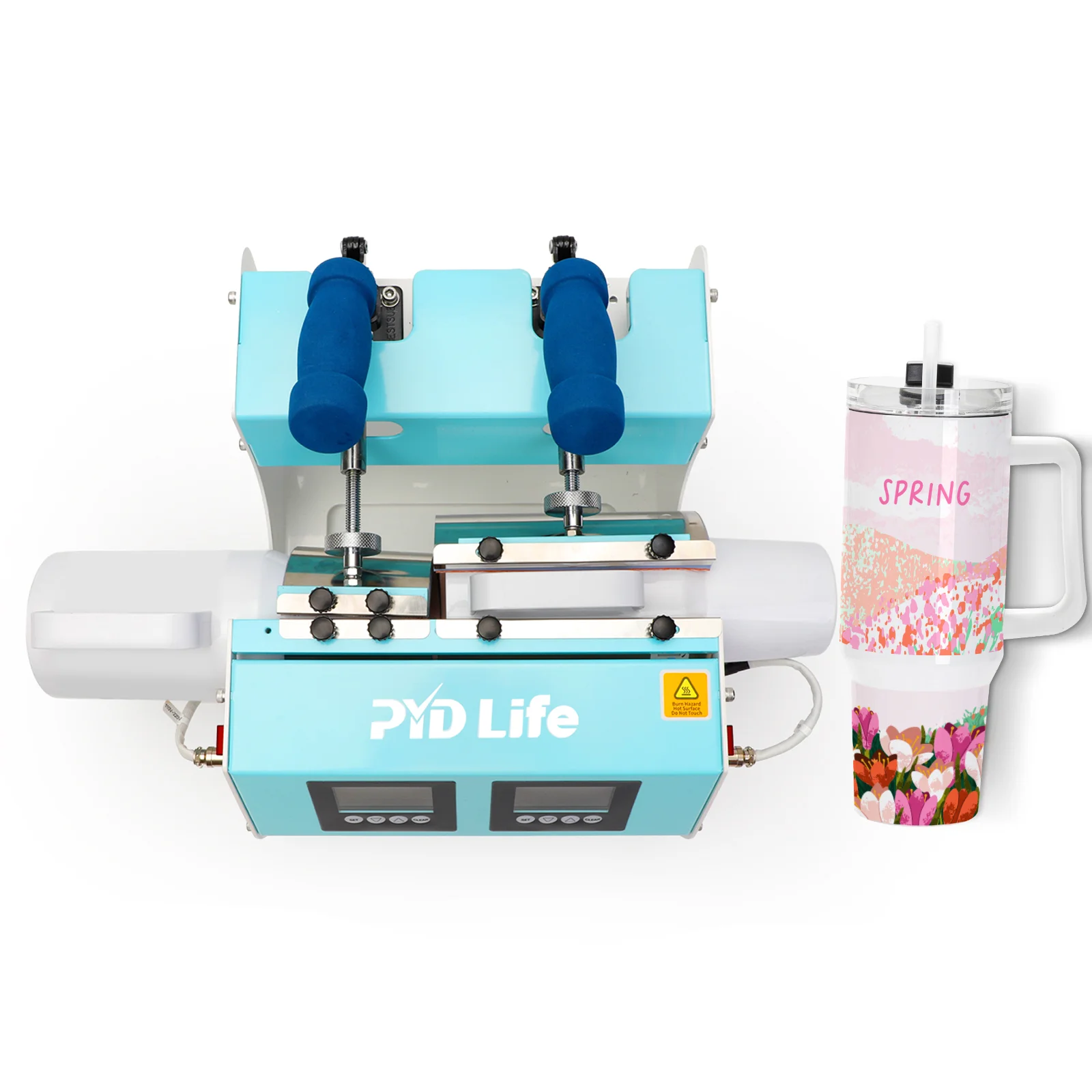 Bulk Print 40 oz Dual Station Tumbler Heat Press