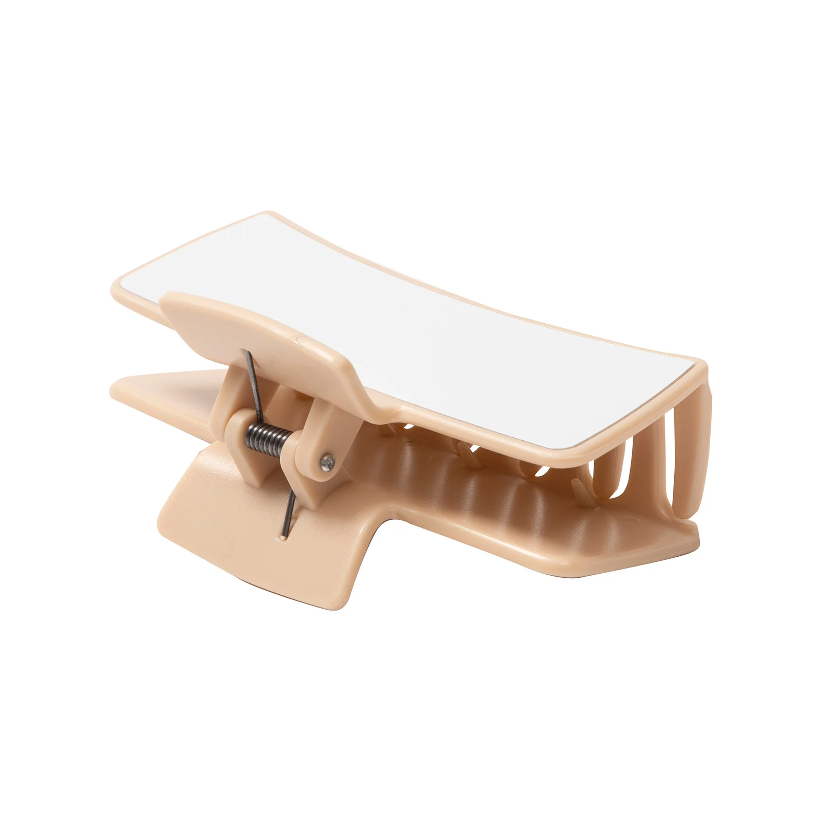Sublimation Hair Clips Blank Ponytail Holders Hair Claw Clips (Cream color,5.4*10.5*4.2cm) thumbnail 3