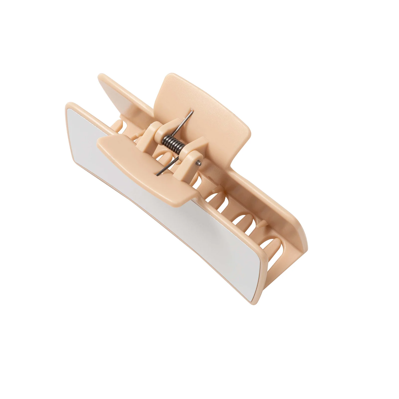 Sublimation Hair Clips Blank Ponytail Holders Hair Claw Clips (Cream color,5.4*10.5*4.2cm) thumbnail 4