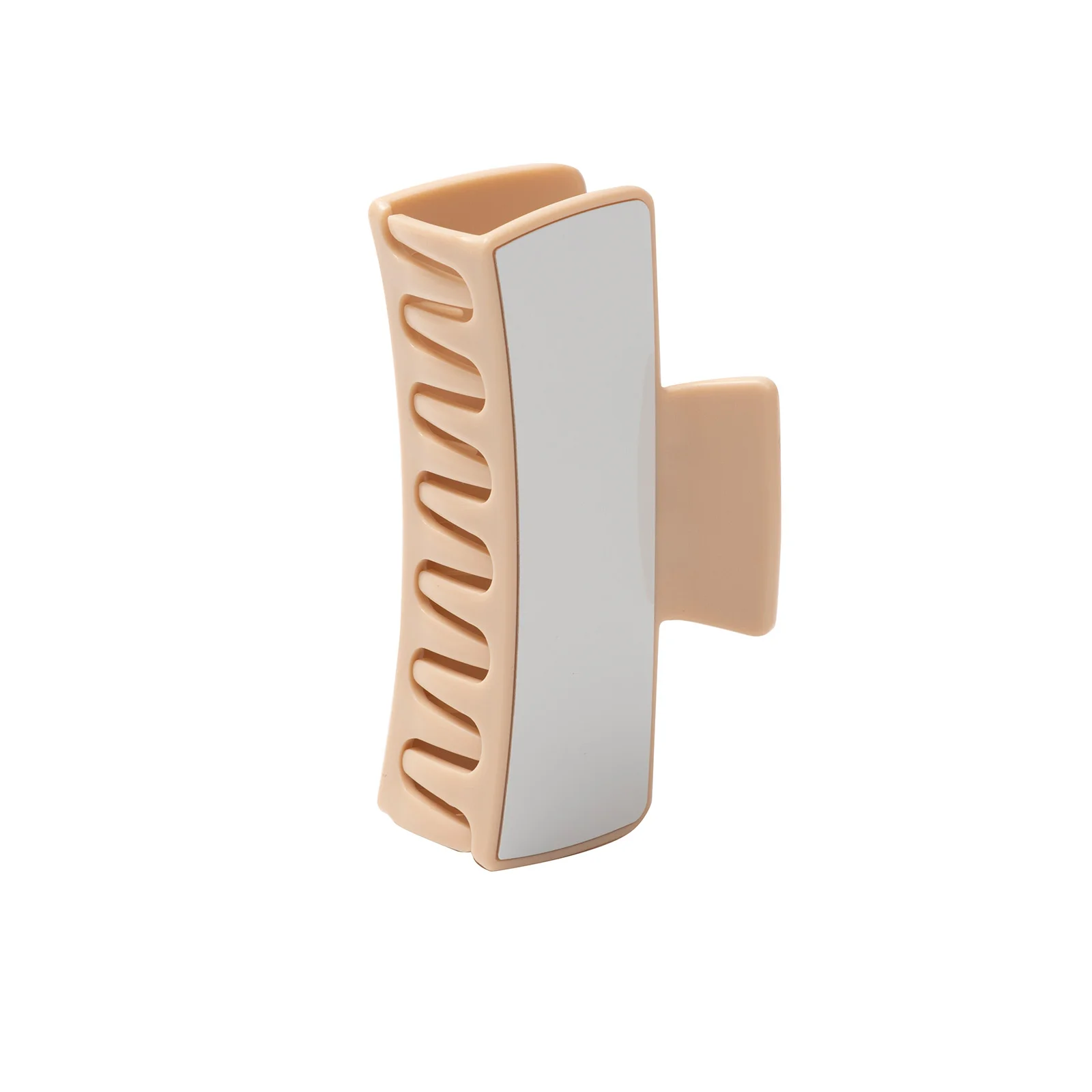 Sublimation Hair Clips Blank Ponytail Holders Hair Claw Clips (Cream color,5.4*10.5*4.2cm) thumbnail 5
