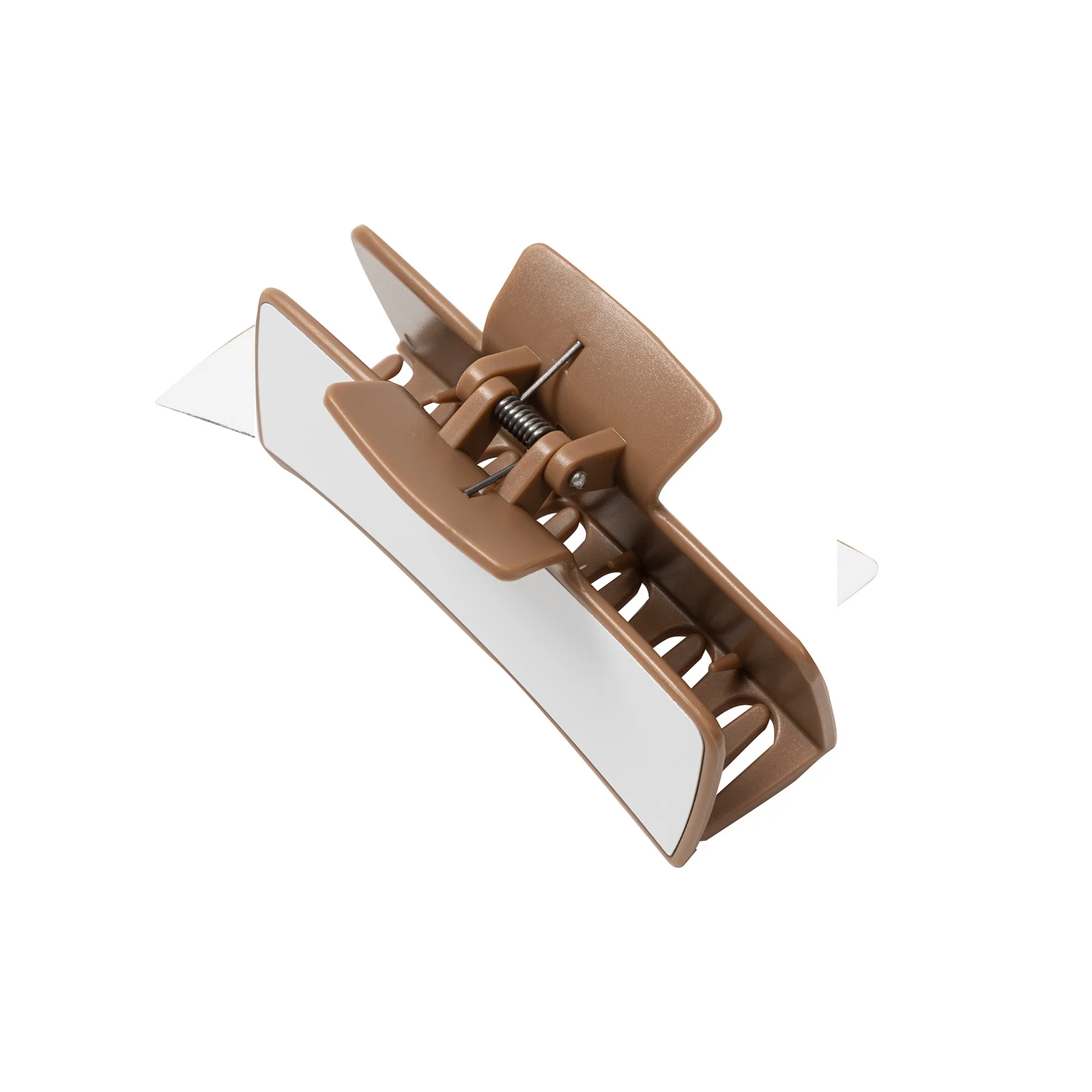 Sublimation Hair Clips Blank Ponytail Holders Hair Claw Clips (Dark Brown,5.4*10.5*4.2cm) thumbnail 4