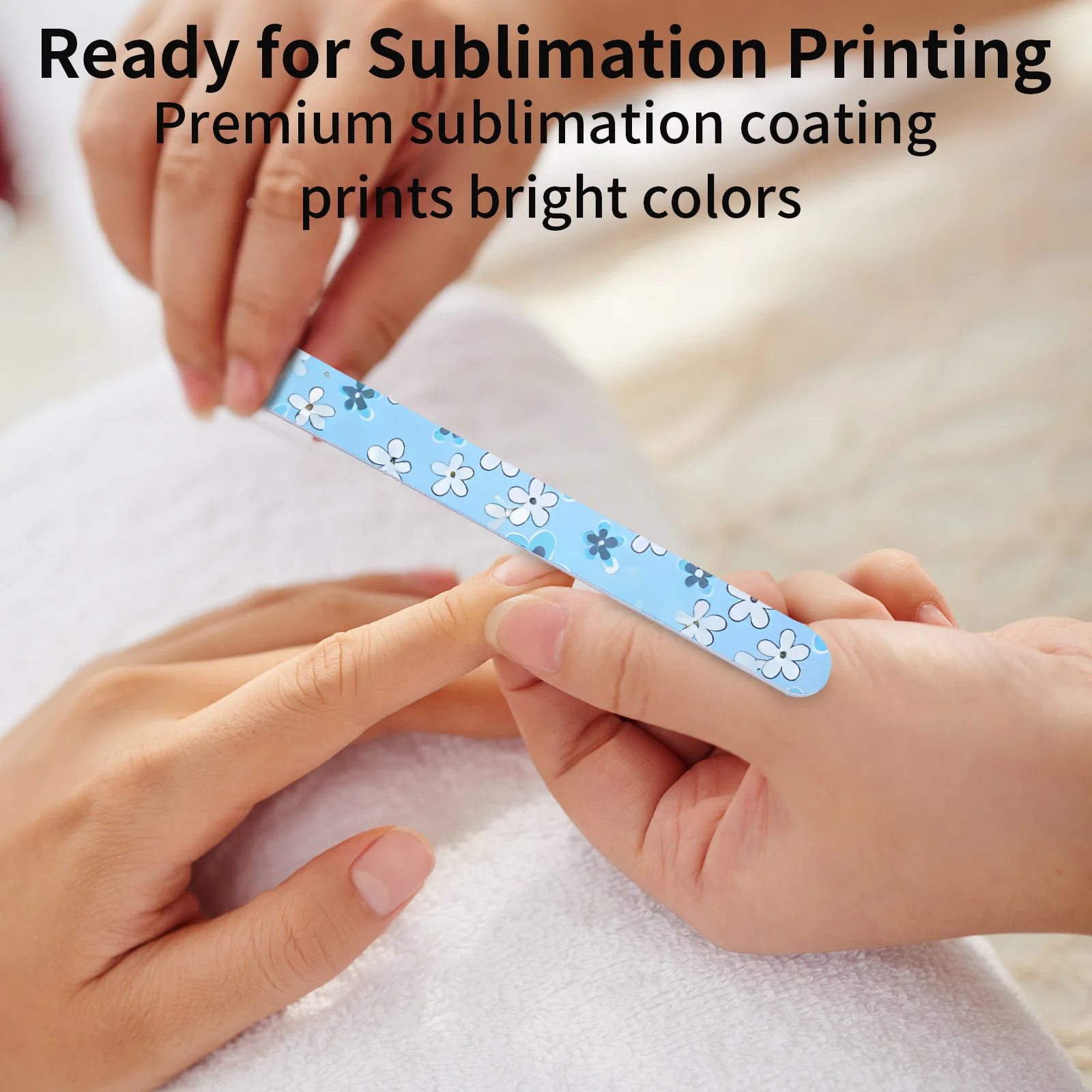 Custom Full Color Stainless Steel Nail File thumbnail 5