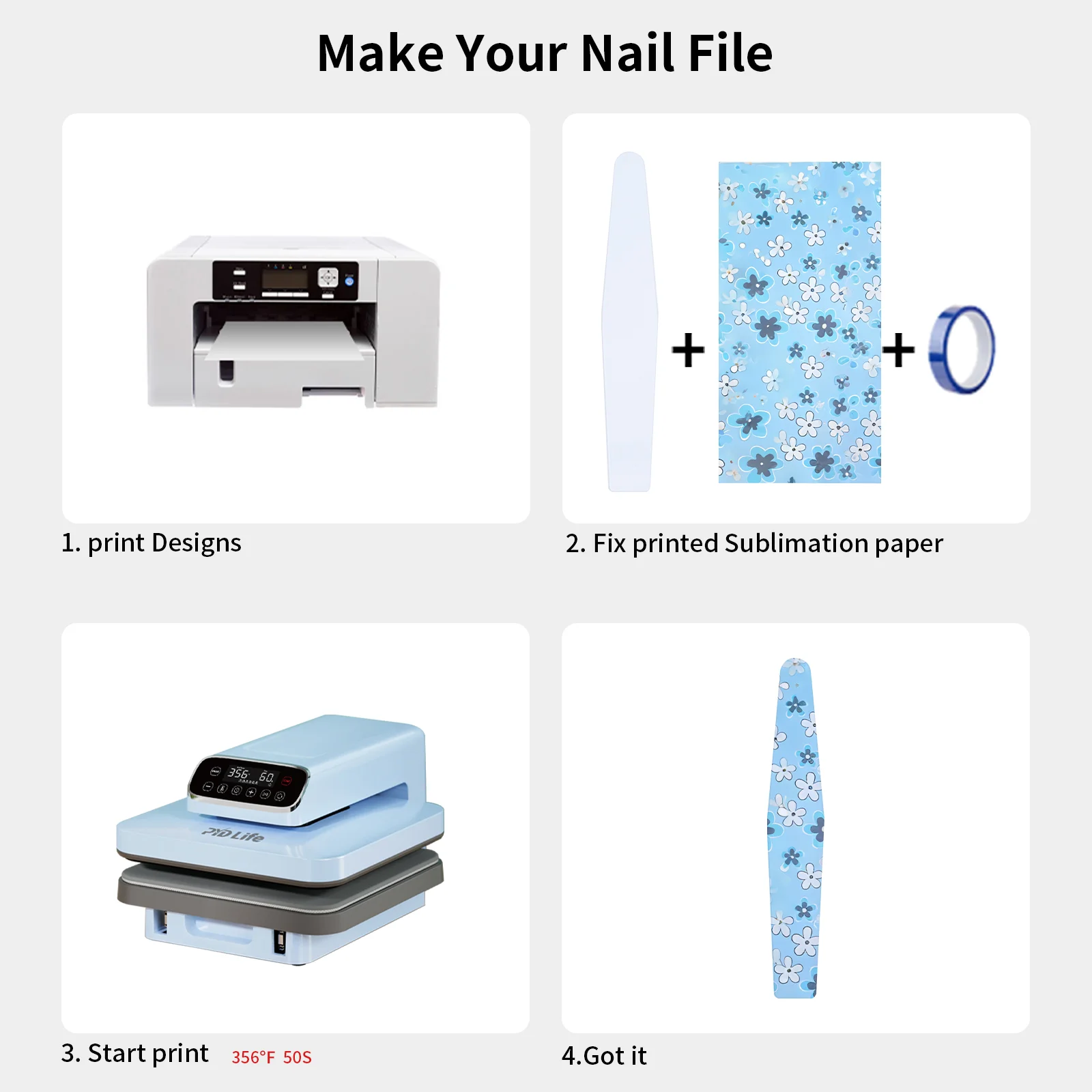 Custom Full Color Stainless Steel Nail File thumbnail 8