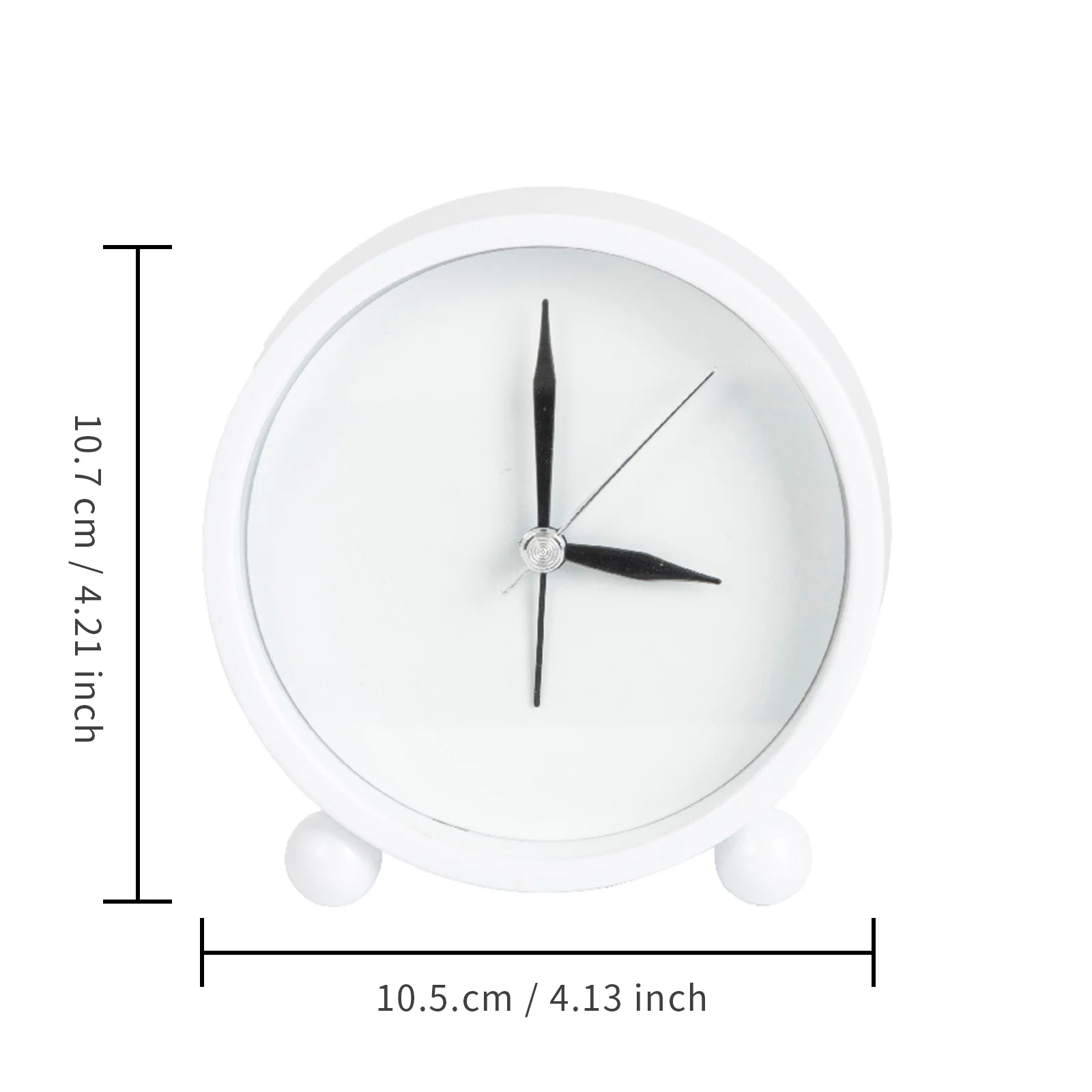Sublimation Alarm Clock (10.5*10.7*4cm,White) thumbnail 3
