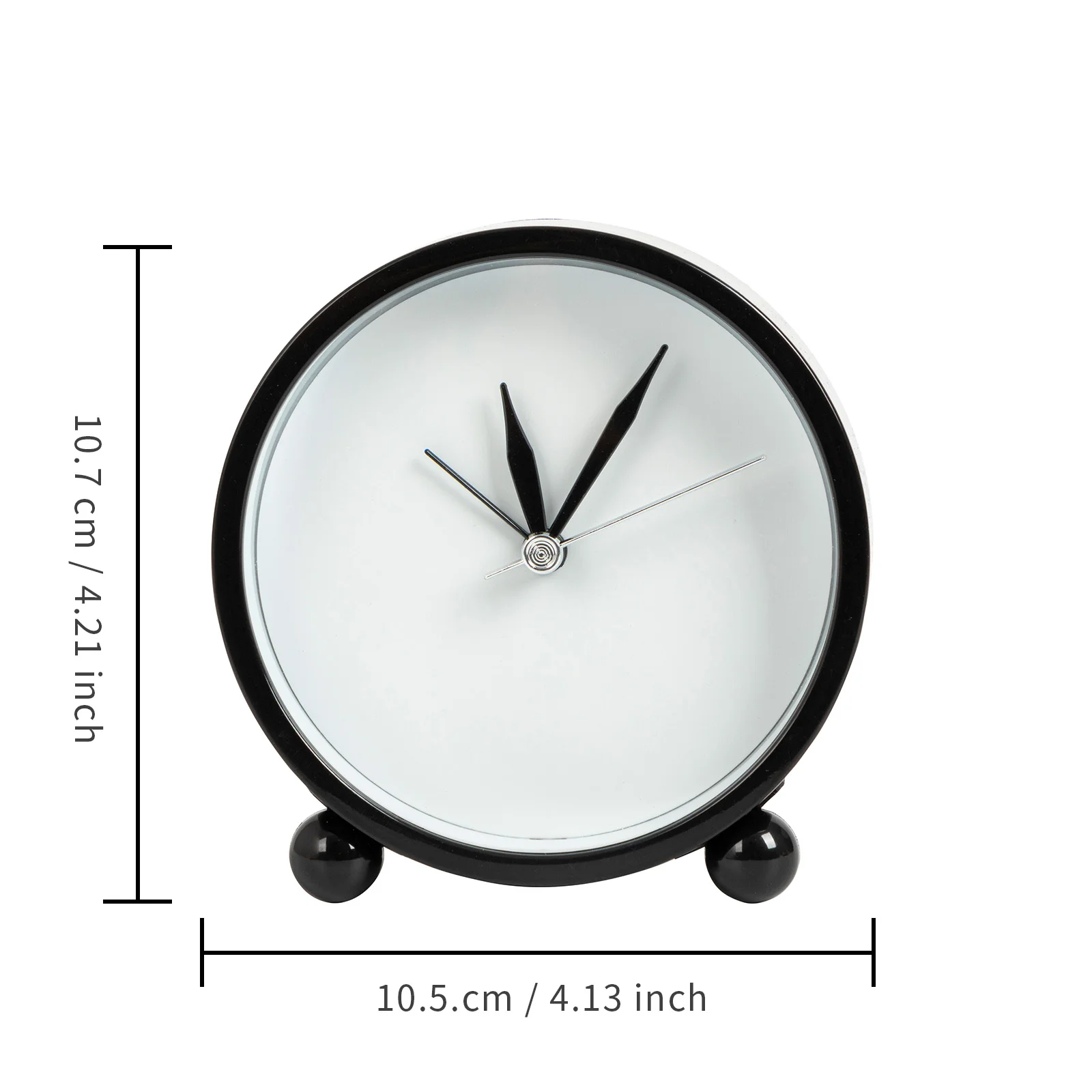 Sublimation Alarm Clock (10.5*10.7*4cm,Black) thumbnail 5