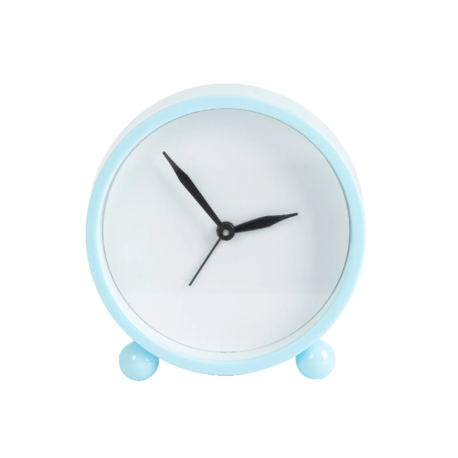 Sublimation Alarm Clock (10.5*10.7*4cm,Light Blue) thumbnail 1