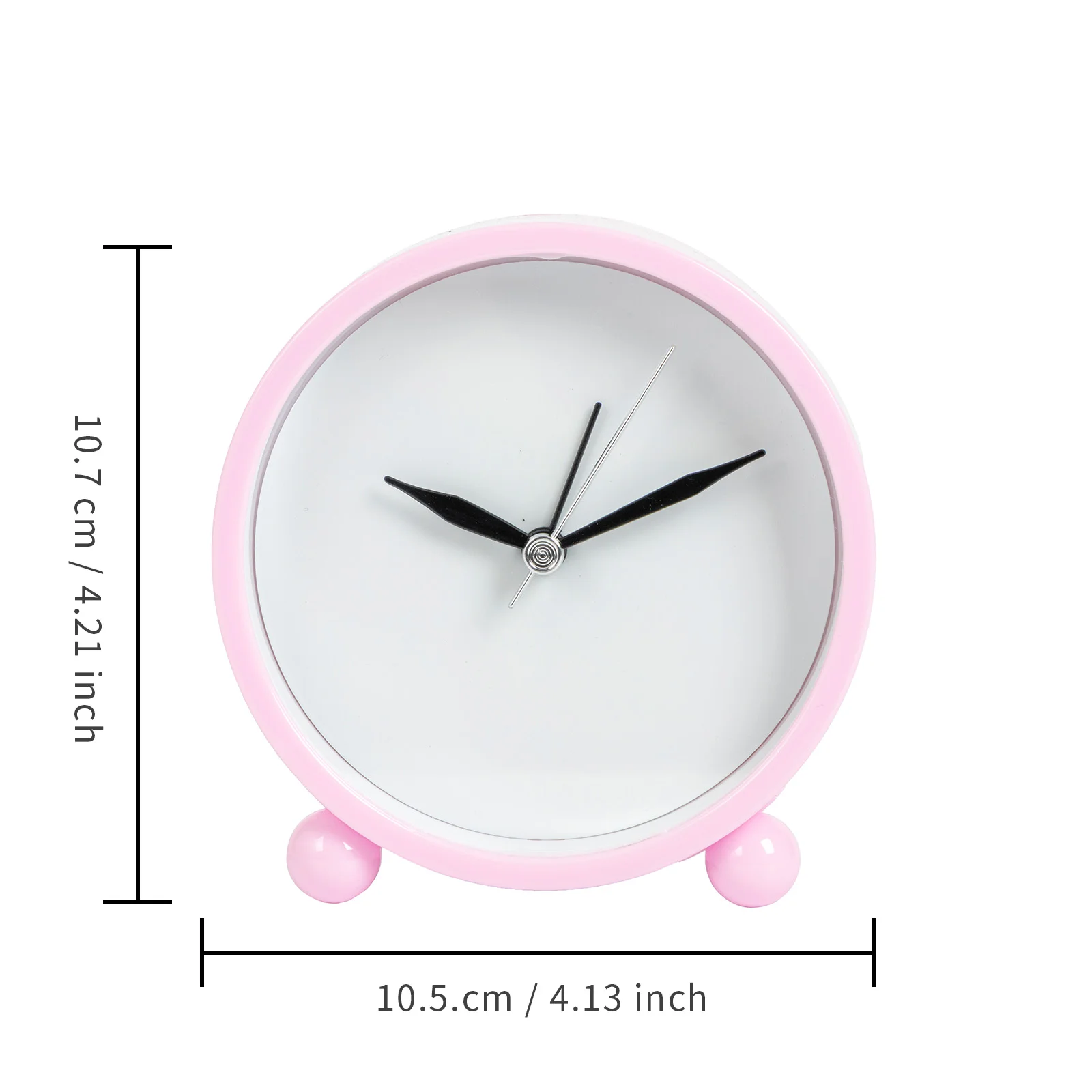 Sublimation Alarm Clock (10.5*10.7*4cm,Pink) thumbnail 3