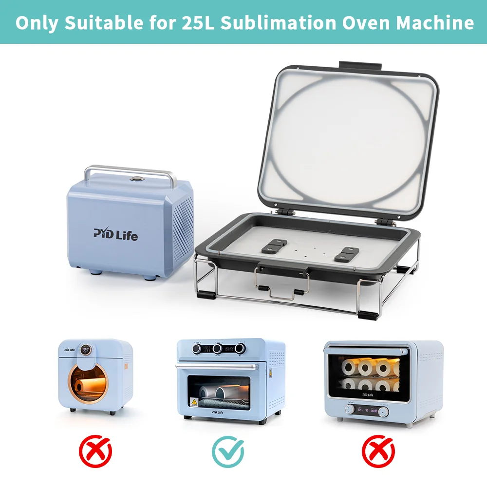 Sublimation Oven Tray & Vacuum Pump Package thumbnail 14