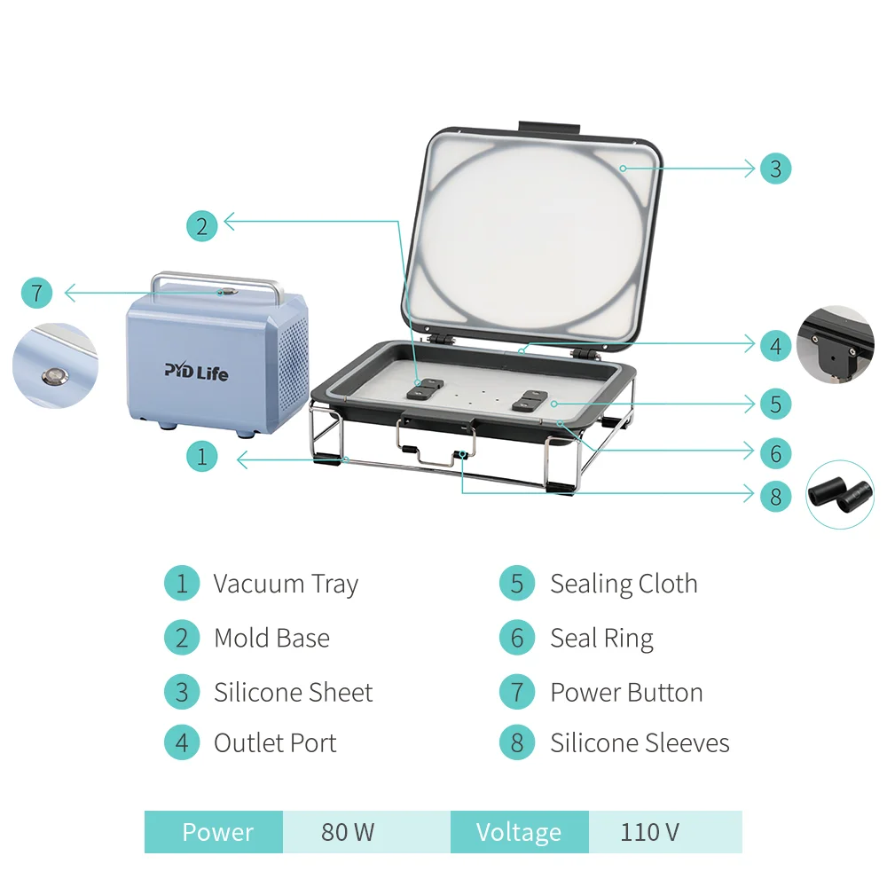 Sublimation Oven Tray & Vacuum Pump Package thumbnail 17