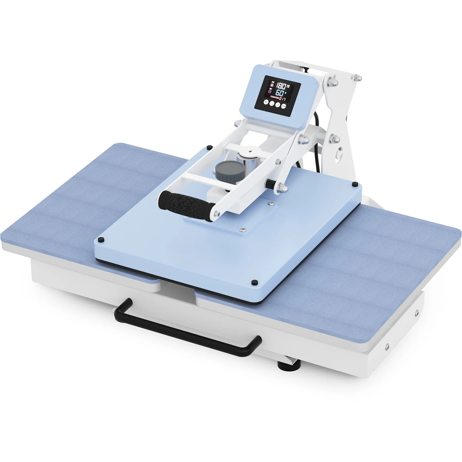DTF Dual Platen Heat Press Machine (16x20 inch/40x50cm, Light BLue)