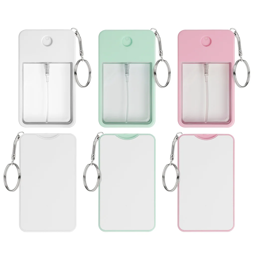 30ml Plastic Perfume Dispenser with Sublimation Aluminum Plate Double Sides Printable (Green,10*5.8*1.5cm) thumbnail 3