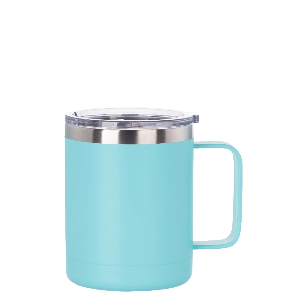 10oz/300ml Stainless Steel Coffee Cup (Powder Coating Mint Green)