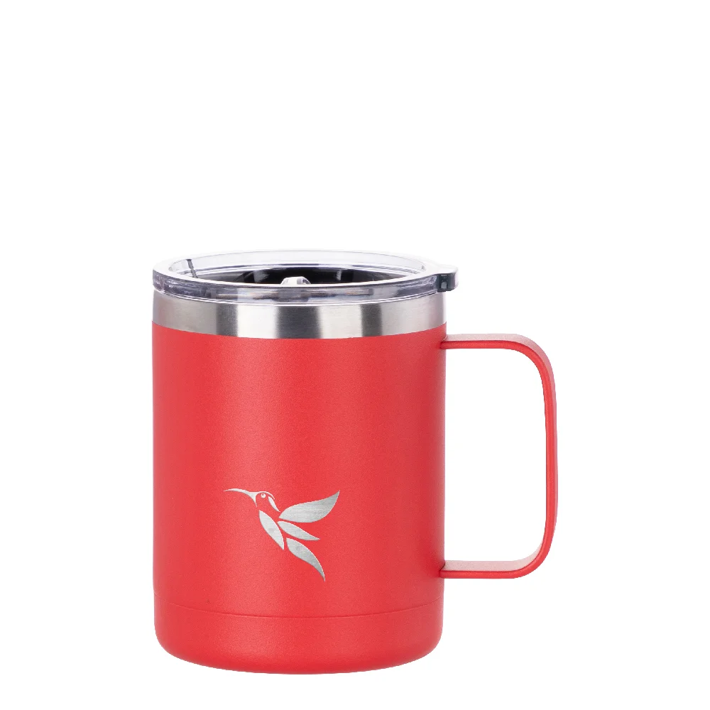 10oz/300ml Stainless Steel Coffee Cup (Powder Coating Red)