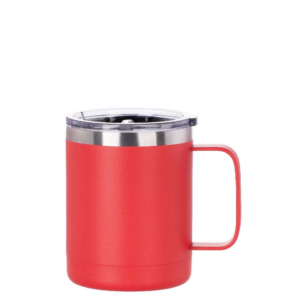 10oz/300ml Stainless Steel Coffee Cup (Powder Coating Red)