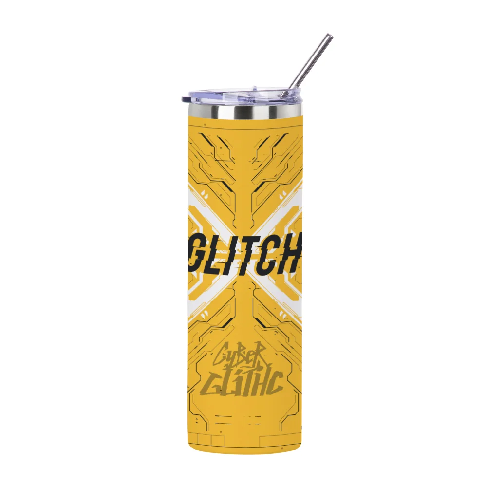 30oz/900ml Stainless Steel Tumbler with Straw & Lid (Sublimation, Matt White) thumbnail 2