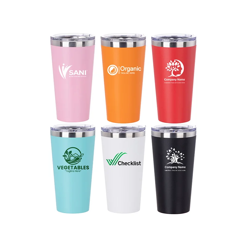 16oz 480ml Double Wall Stainless Steel Vacuum Insulated Travel Mug (Powder Coating) thumbnail 6