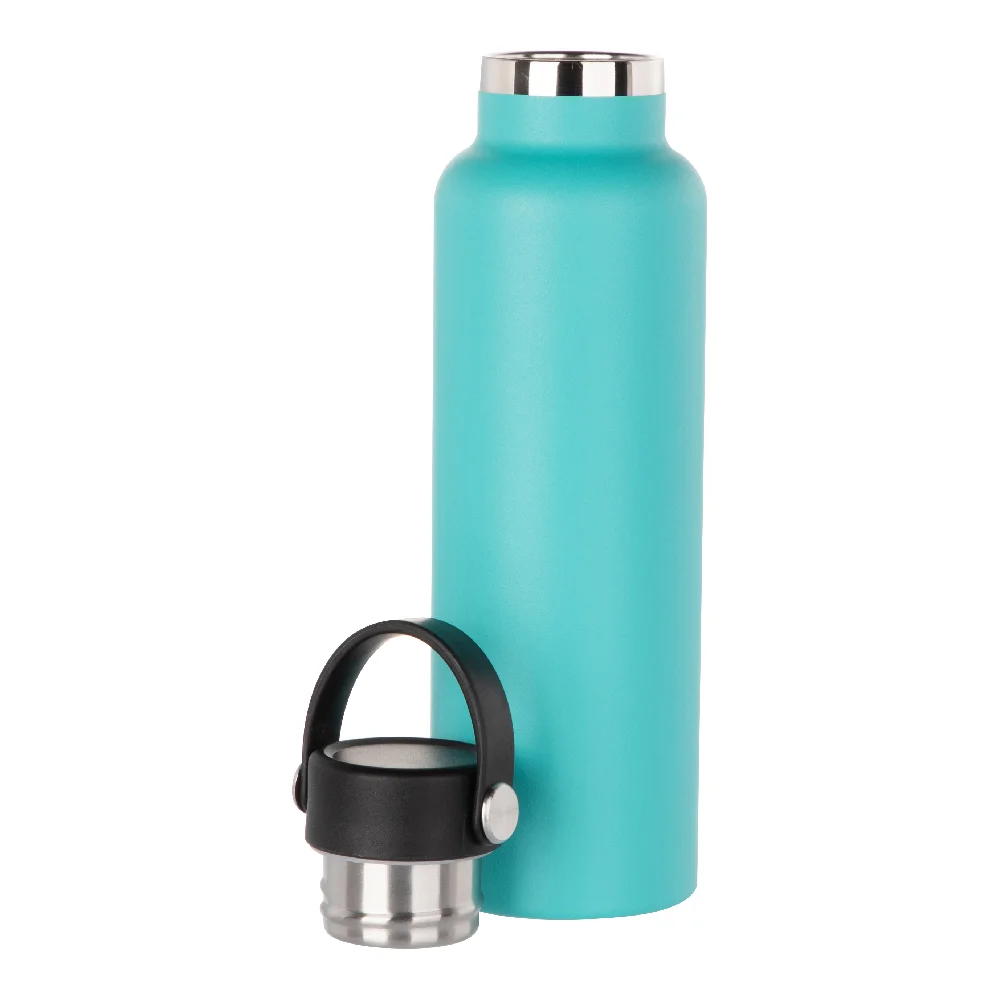 600ml Powder Coated Sports Bottle (Mint Green) thumbnail 4