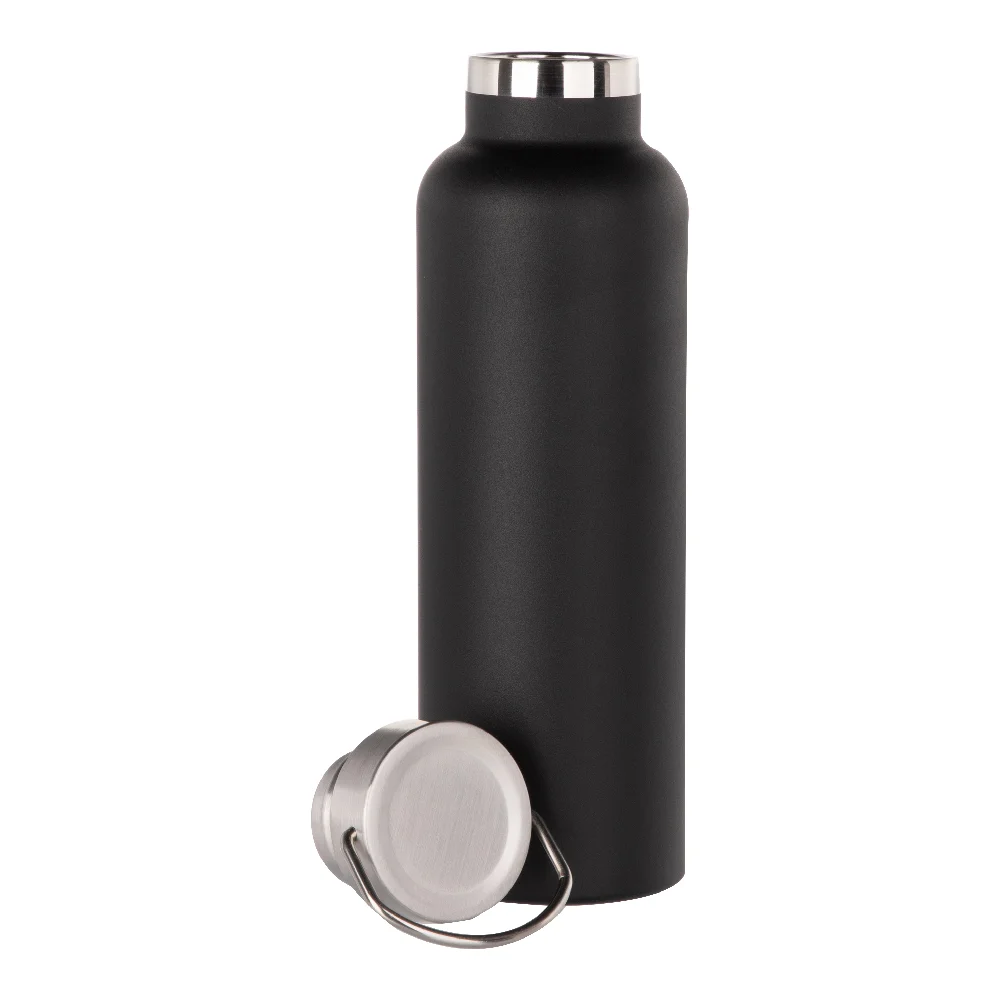 750ml Powder Coated Sports Bottle (Black) thumbnail 4