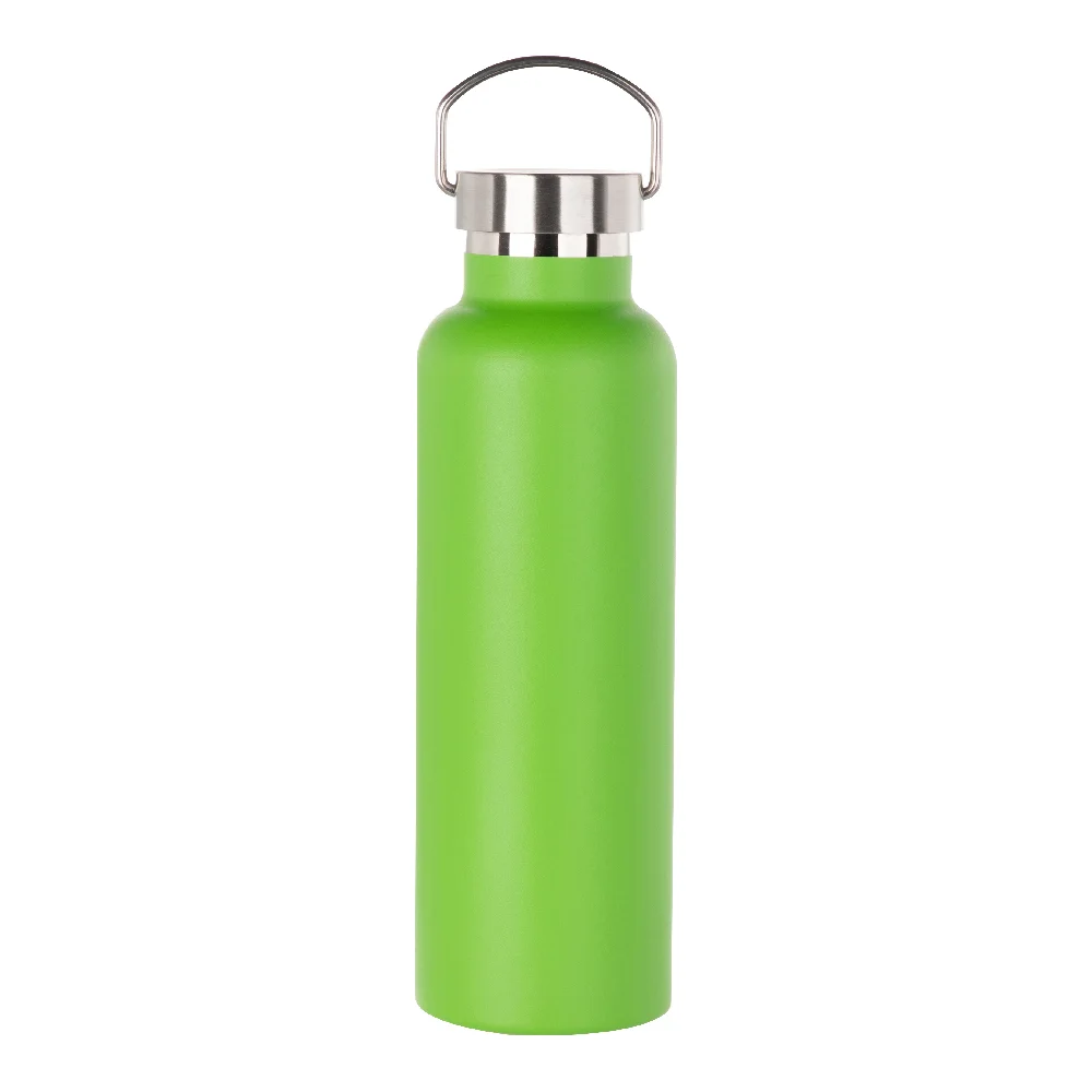 750ml Powder Coated Sports Bottle (Grass Green) thumbnail 1