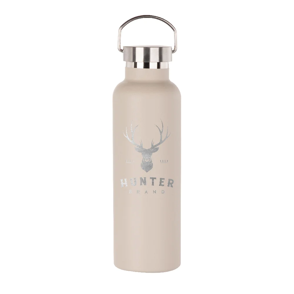750ml Powder Coated Sports Bottle (Light Grey) thumbnail 2