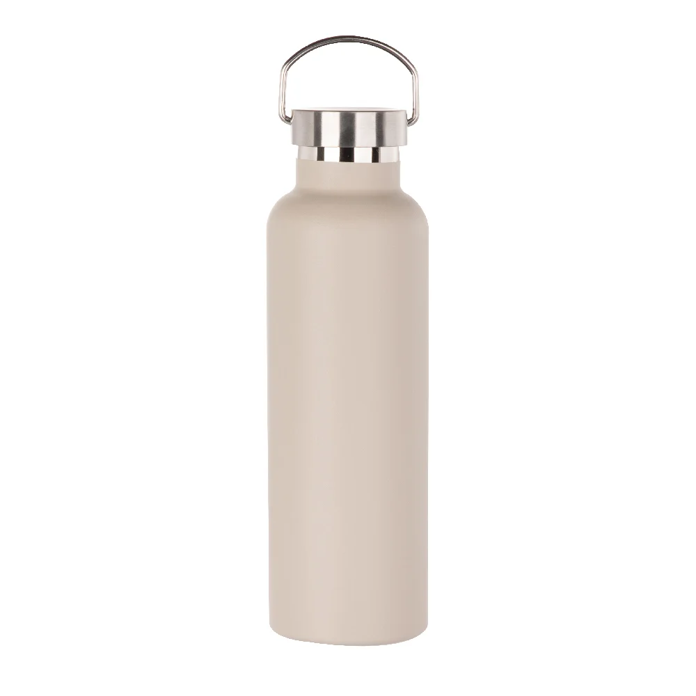 750ml Powder Coated Sports Bottle (Light Grey) thumbnail 1