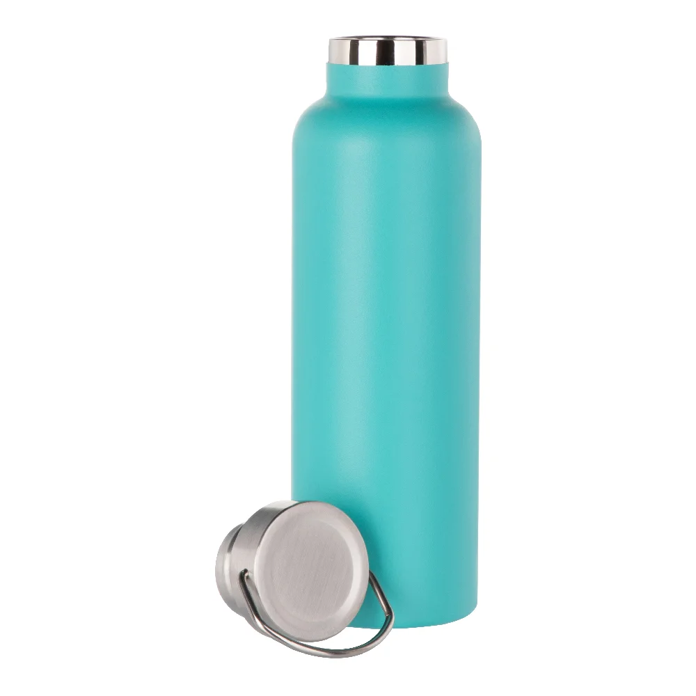750ml Powder Coated Sports Bottle (Mint Green) thumbnail 4