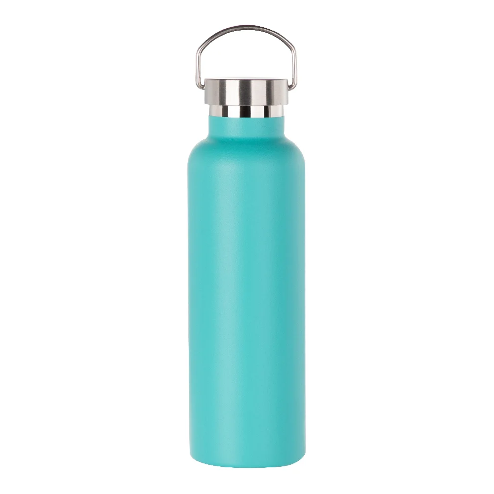 750ml Powder Coated Sports Bottle (Mint Green) thumbnail 1