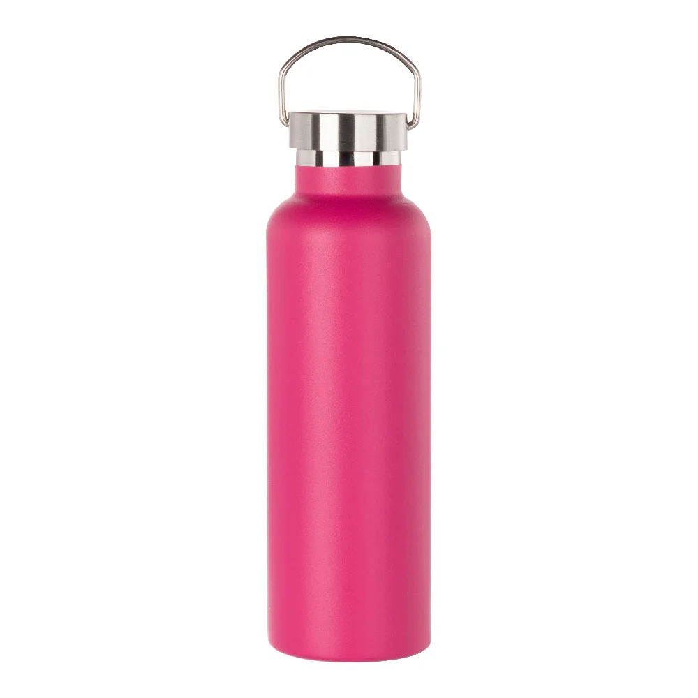750ml Powder Coated Sports Bottle (purple red) thumbnail 1