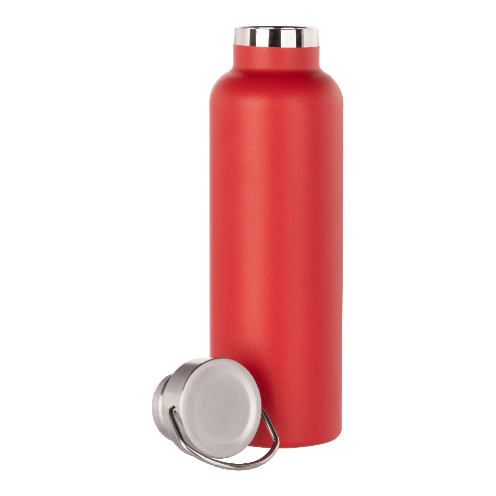 750ml Powder Coated Sports Bottle (Red) thumbnail 4