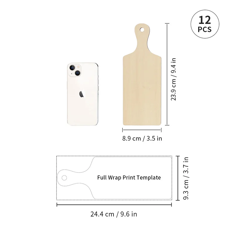 Sublimation Plywood Placemat(8.9*24*0.5cm) thumbnail 4