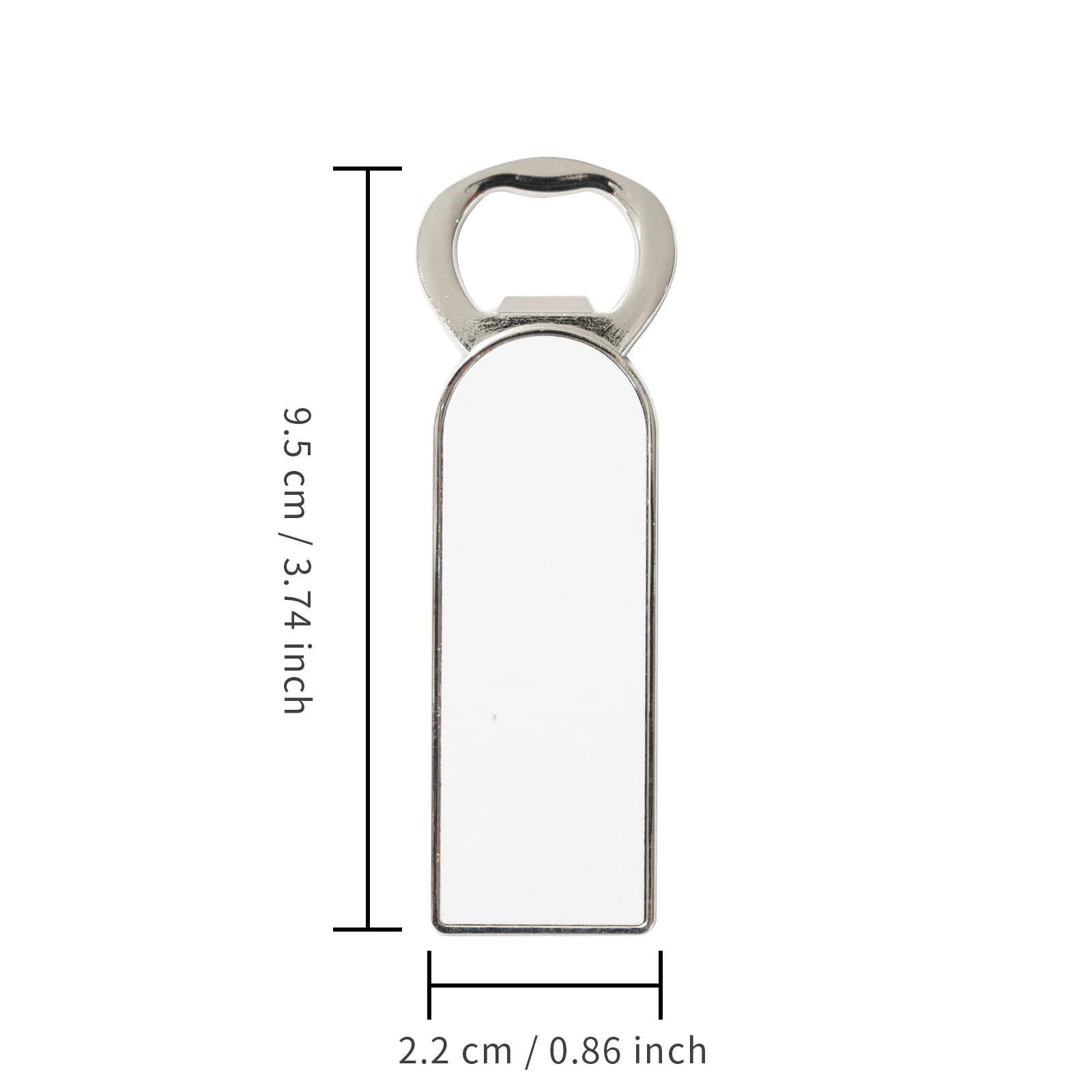 Sublimation Bottle Opener with Magnet (Metal, 2.2*9.5cm) thumbnail 3