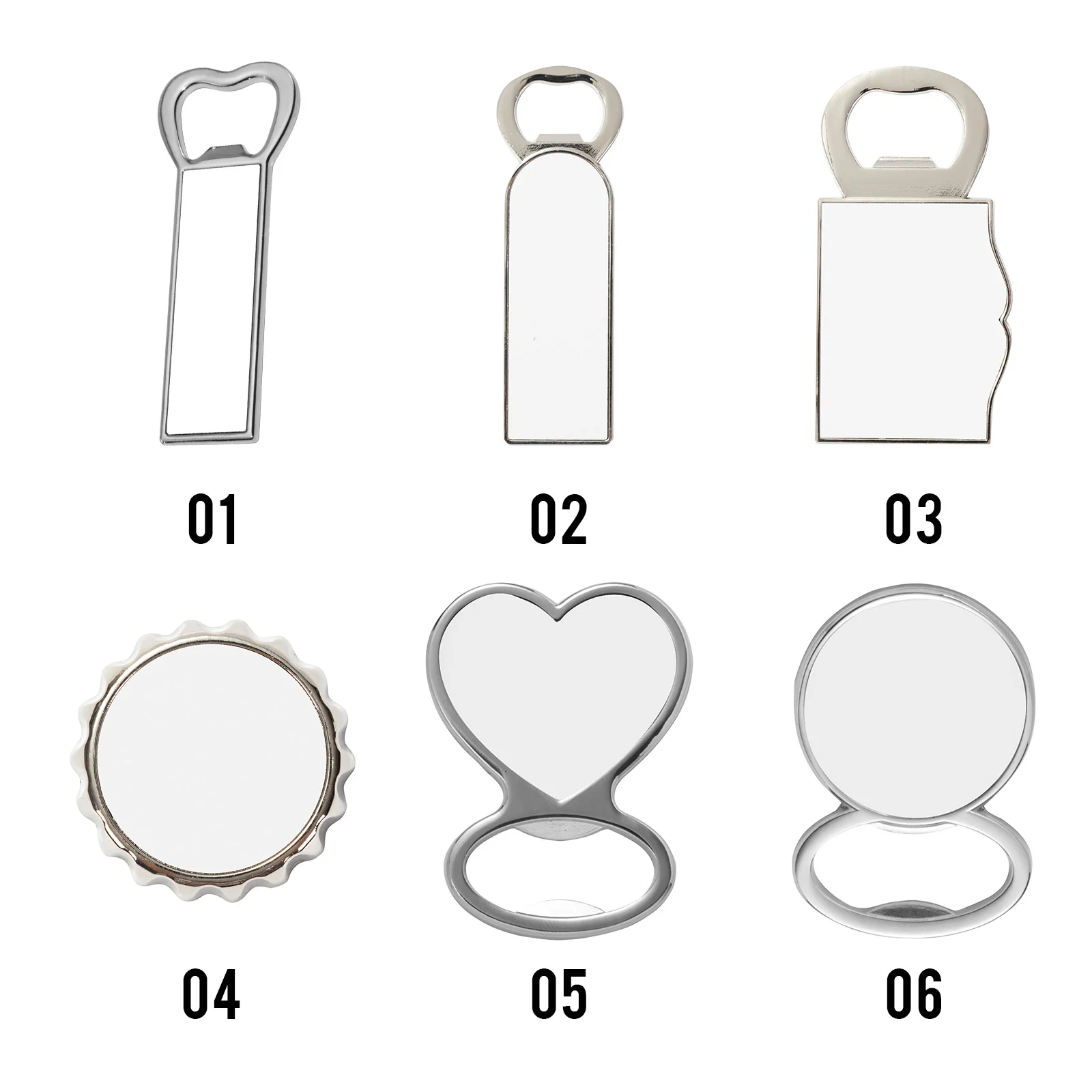 Sublimation Bottle Opener with Magnet (Metal, 2.2*9.5cm) thumbnail 5