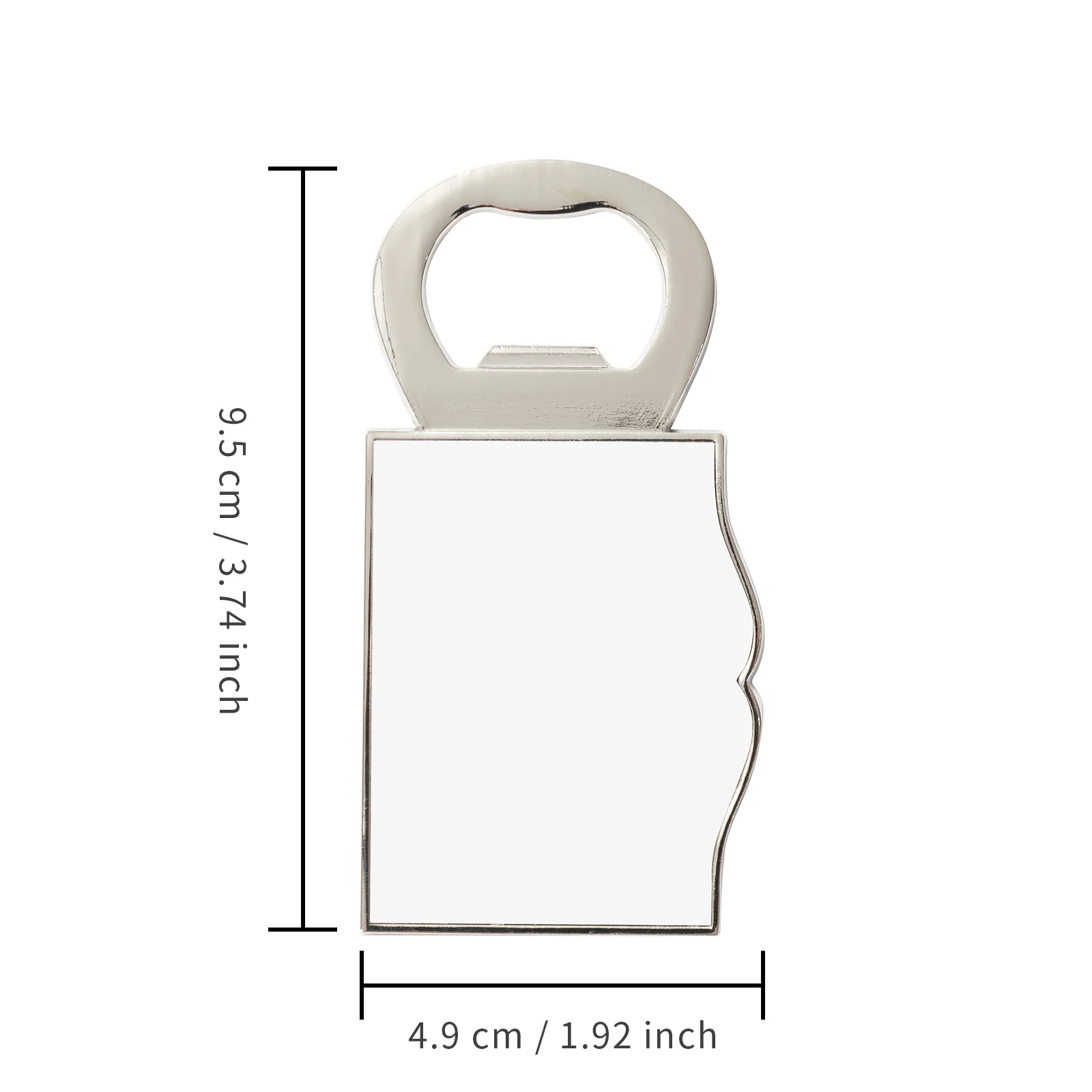 Sublimation Bottle Opener with Magnet (Metal,9.5*4.9cm) thumbnail 3