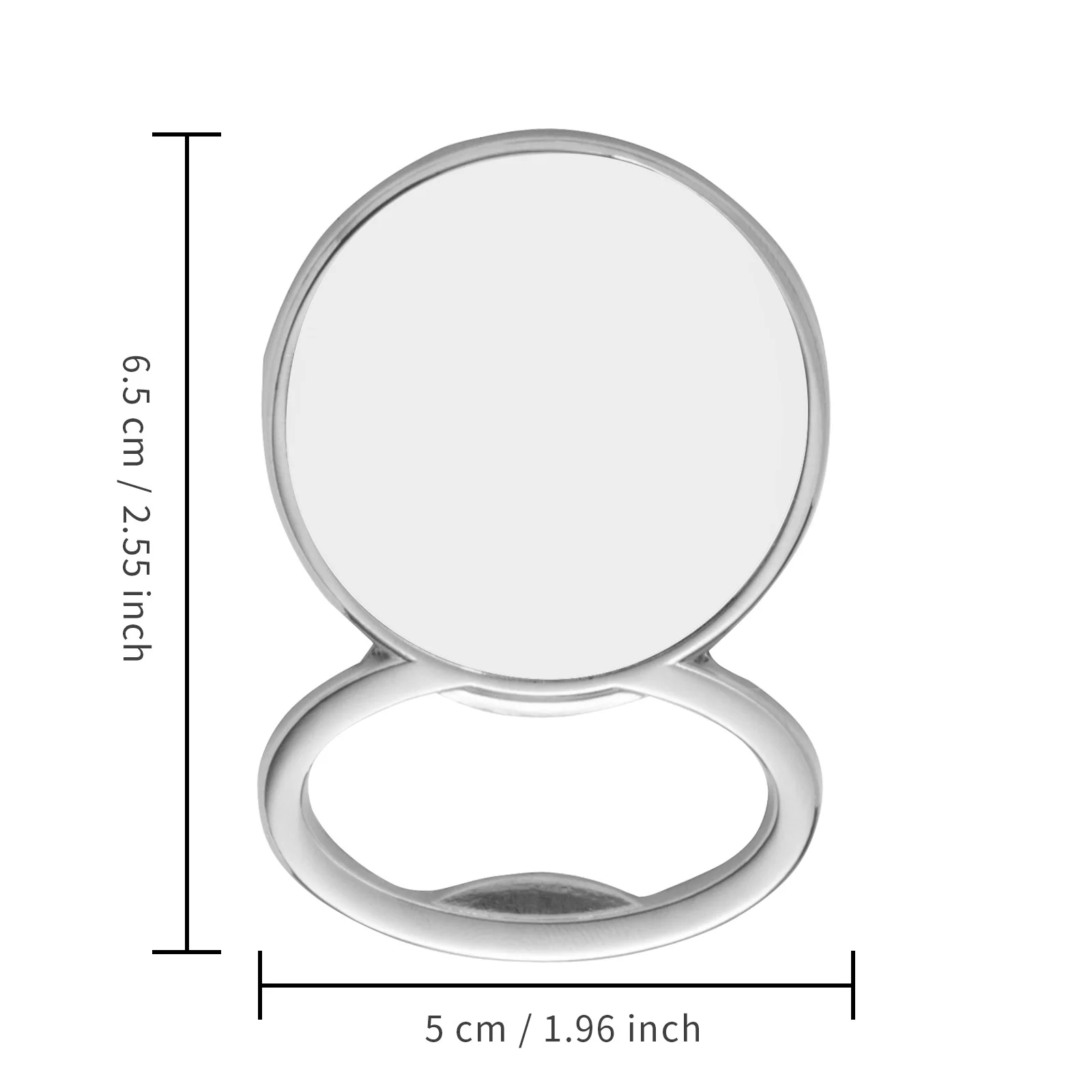 Sublimation Bottle Opener with Magnet (Metal, Round, 5*6.5cm) thumbnail 3