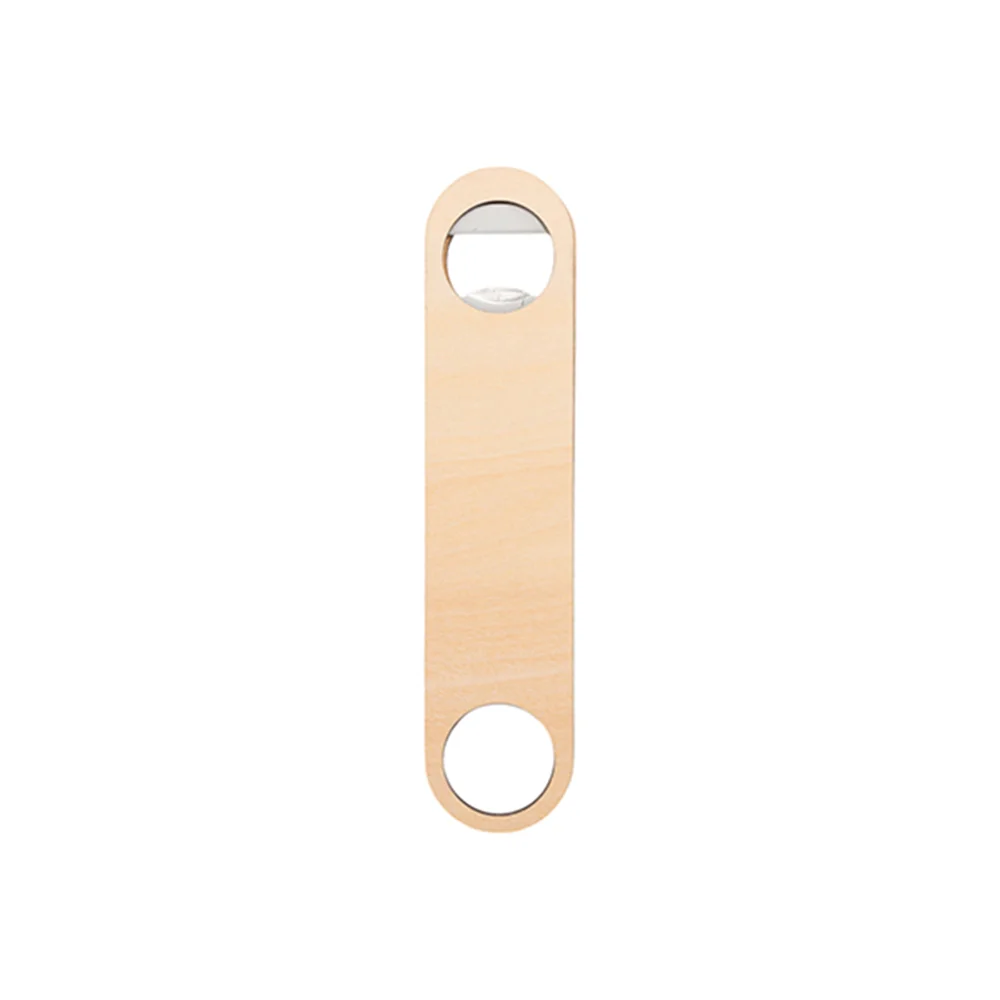 Sublimation Bottle Opener Double-sided Printable (Stainless Steel & Plywood, 7x1.57") thumbnail 3