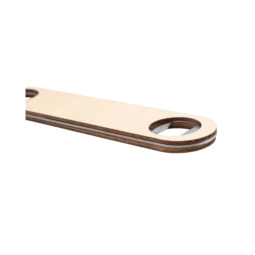 Sublimation Bottle Opener Double-sided Printable (Stainless Steel & Plywood, 7x1.57") thumbnail 6