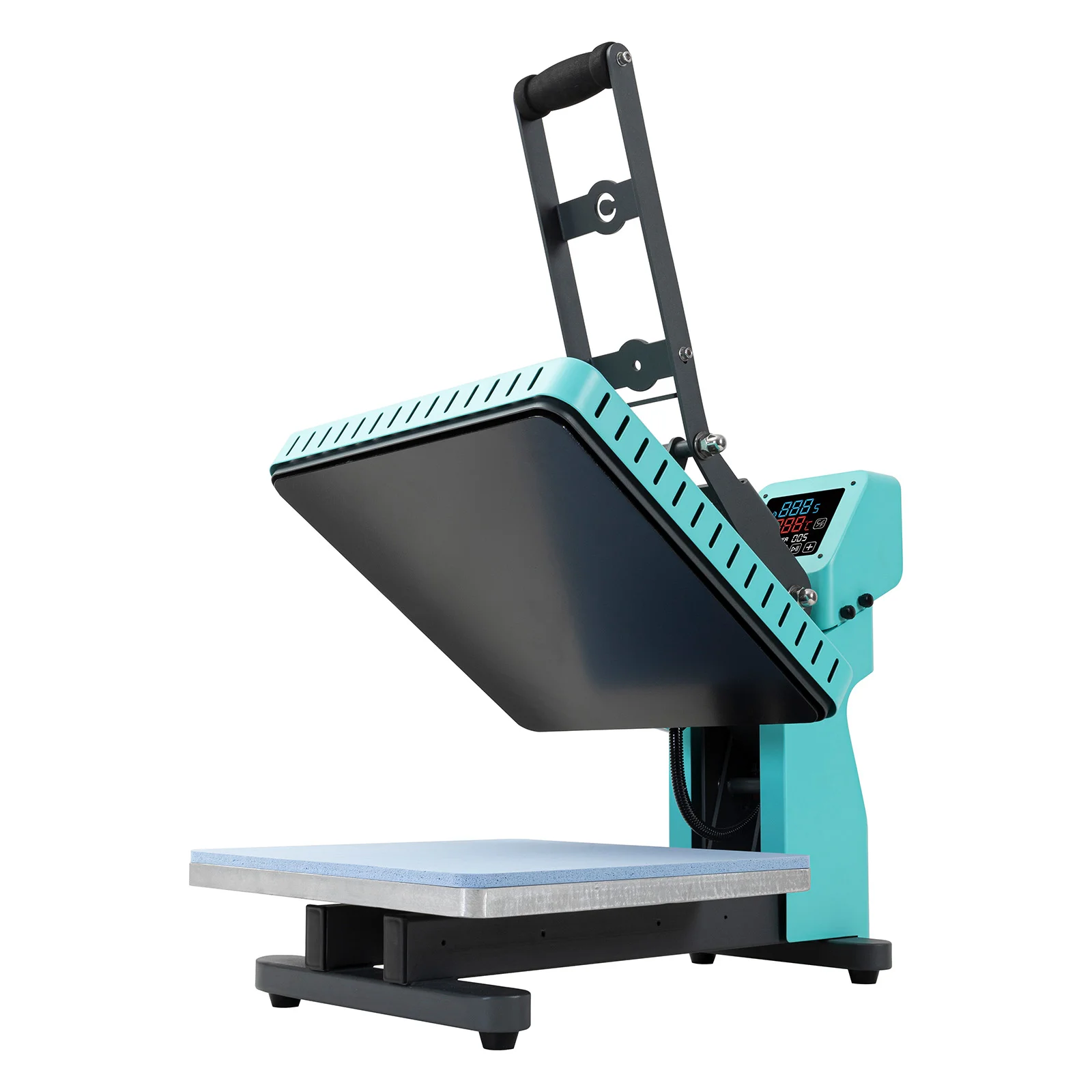 Auto Drawer Flat heat press (38*38cm, Green) thumbnail 9