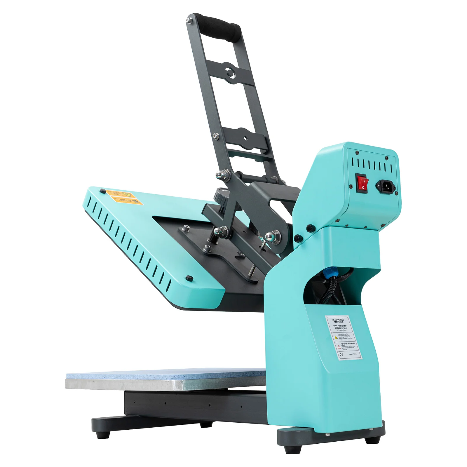 Auto Drawer Flat heat press (38*38cm, Green) thumbnail 3