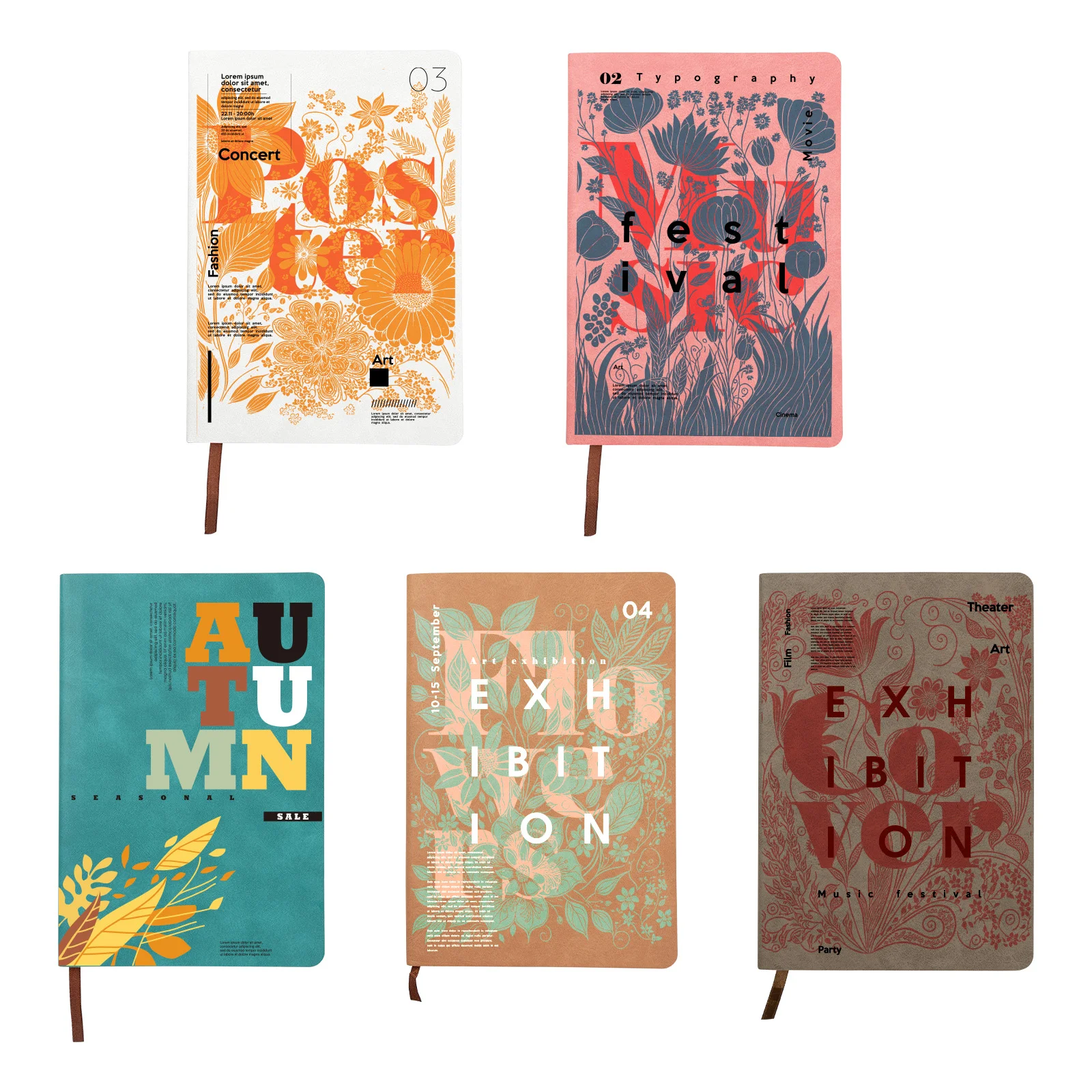 A5 Sublimation Notebook with Leather Cover (14.5*21cm)