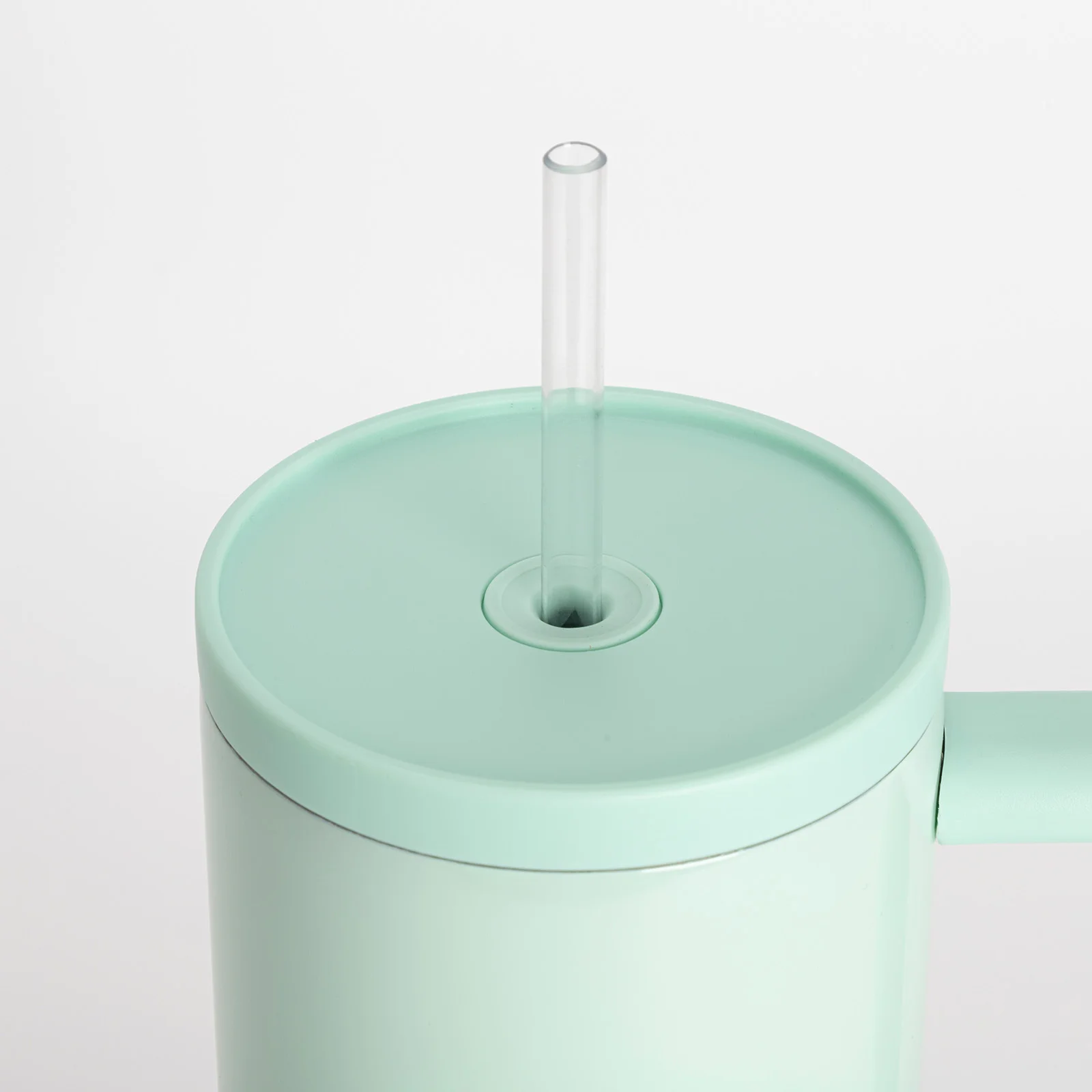 Sublimation 40oz/1200ml Stainless Steel Travel Tumbler with Lid & Straw (Glossy, Seaform Green) thumbnail 4