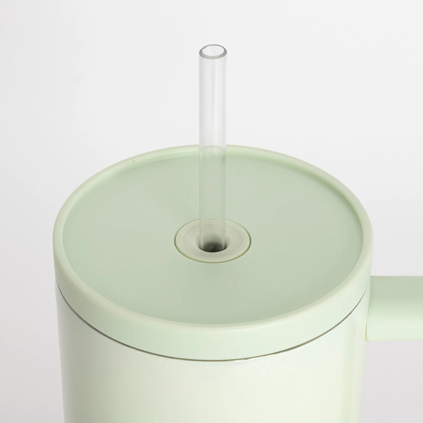 Sublimation 40oz/1200ml Stainless Steel Travel Tumbler with Lid & Straw (Glossy, Yellow Green) thumbnail 5