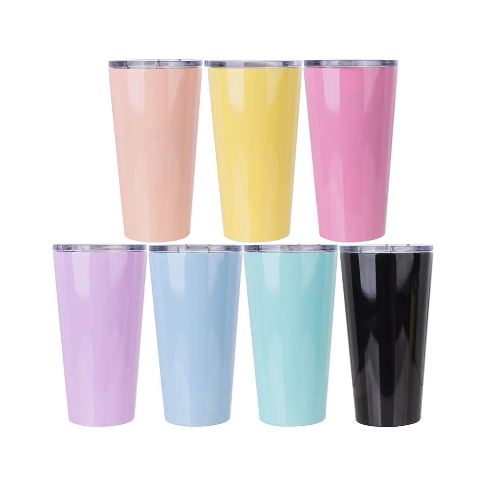 16oz 480ml Double Wall Stainless Steel Sublimation Tumbler (Glossy Color) thumbnail 1