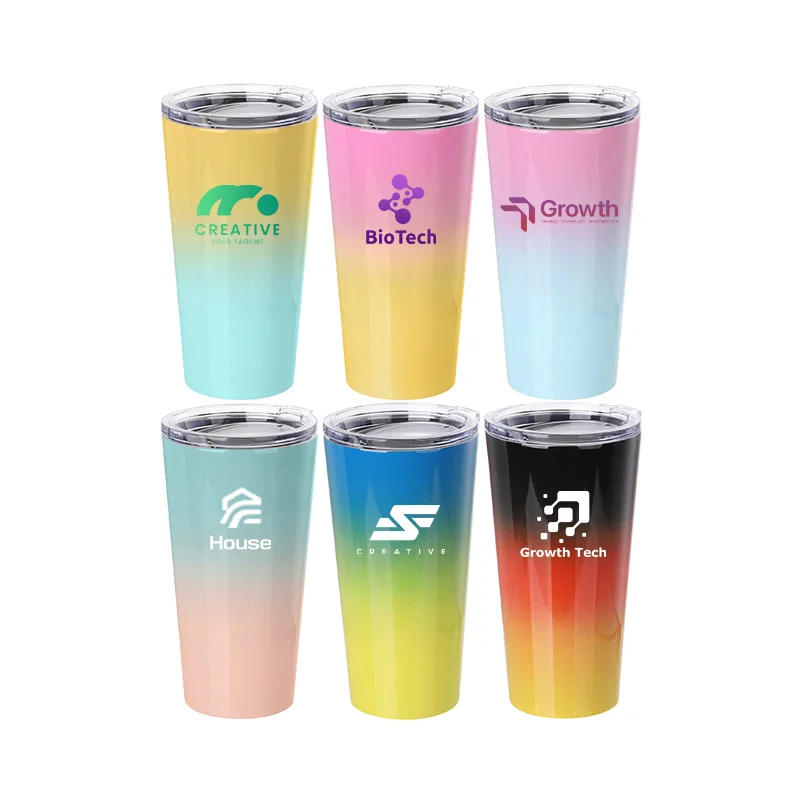 16oz 480ml Double Wall Stainless Steel Sublimation Tumbler (Ombre/Custom Color) thumbnail 2