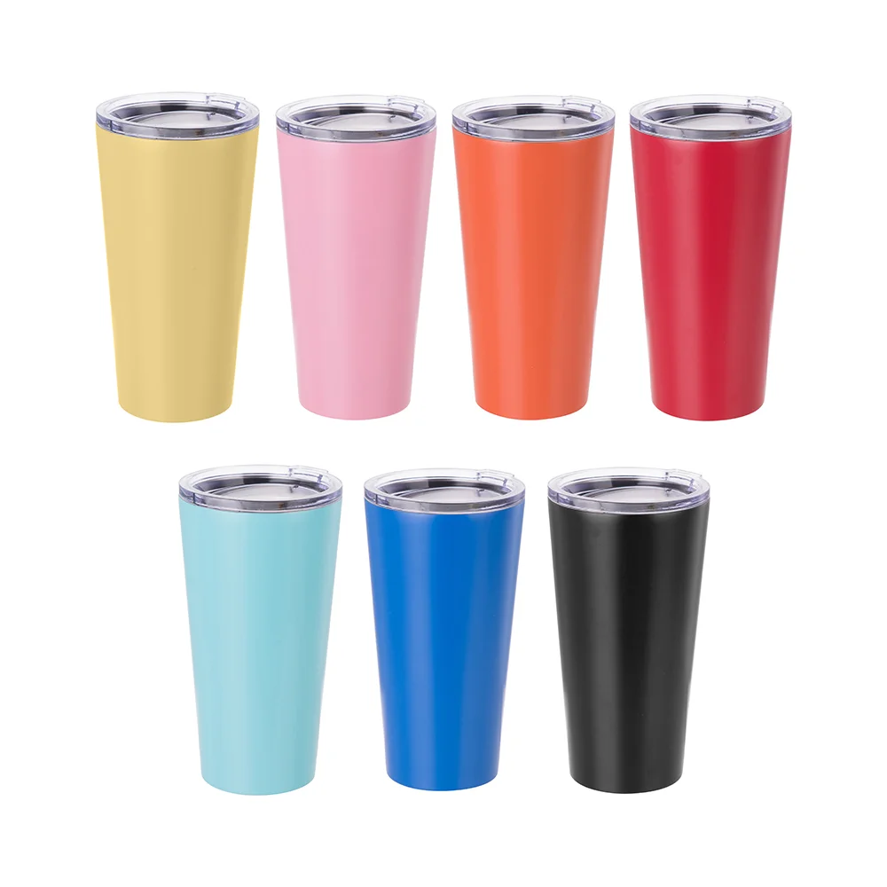 16oz 480ml Double Wall Stainless Steel Sublimation Tumbler (Matte Color) thumbnail 1