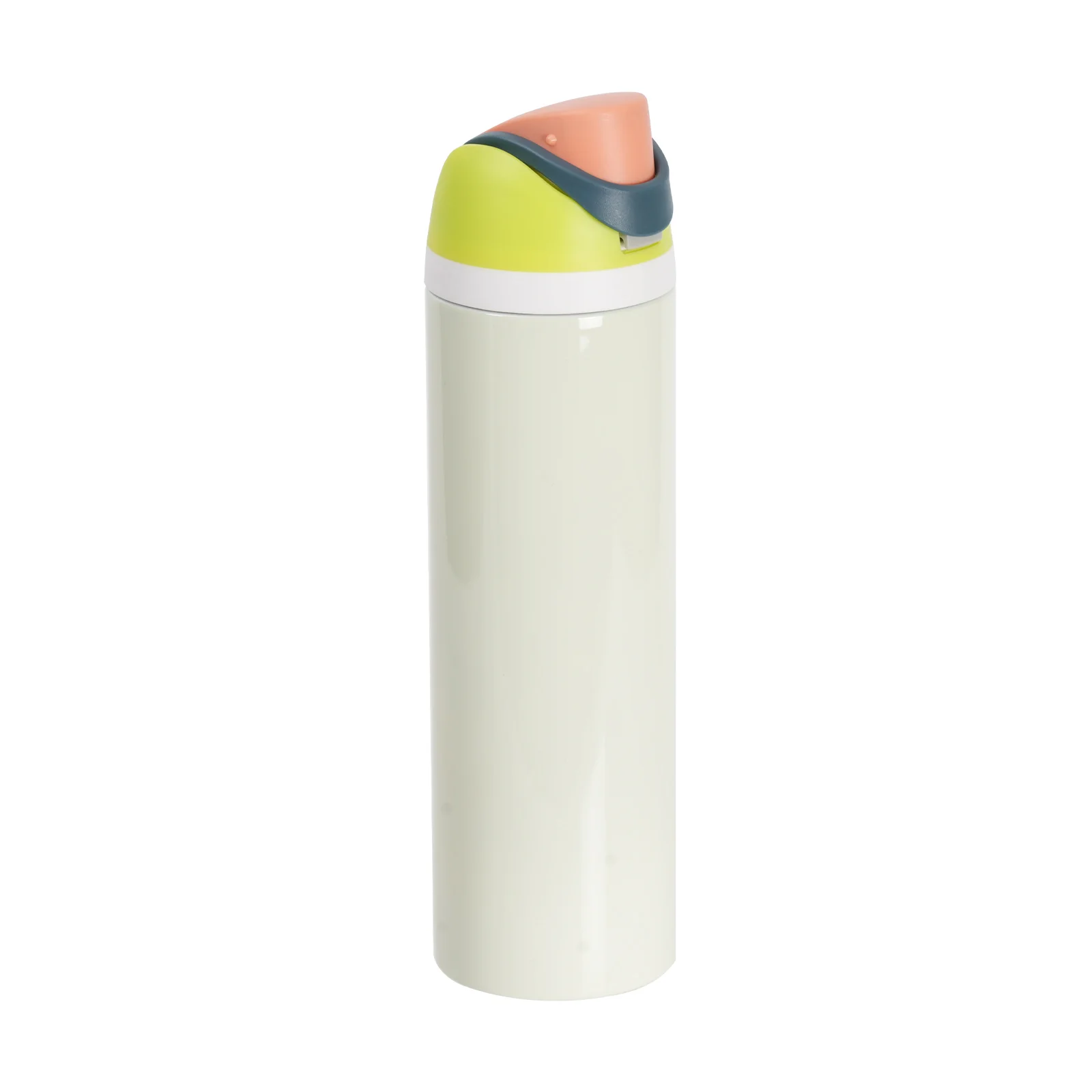 32oz/960ml SS Water Bottle with Flip One Touch Portable Lid (White) thumbnail 7