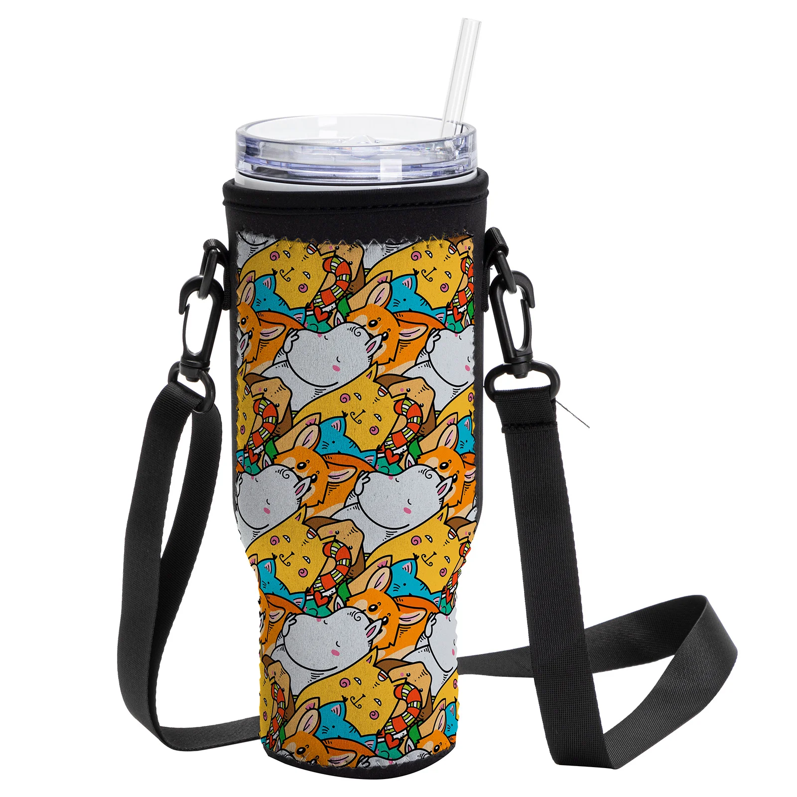 Sublimation Neoprene Carrier Bag for 40oz Tumblers