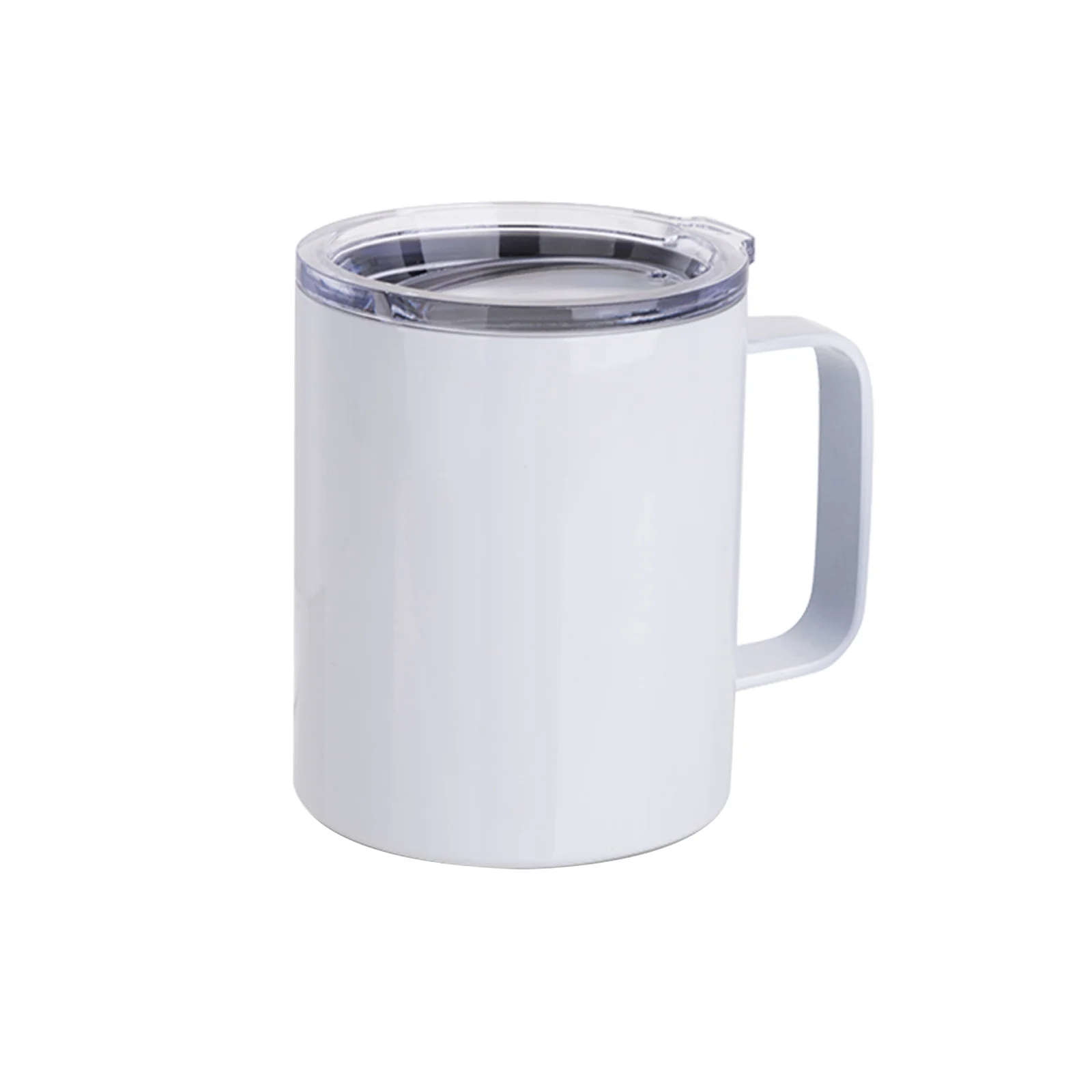 Stainless Steel Mug-Seamless(10oz/300ml,Sublimation blank,White) thumbnail 1