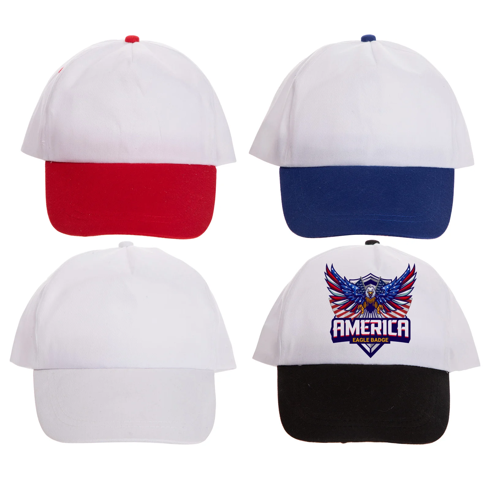 Sublimation Ready Blank Polyester Baseball Cap thumbnail 1
