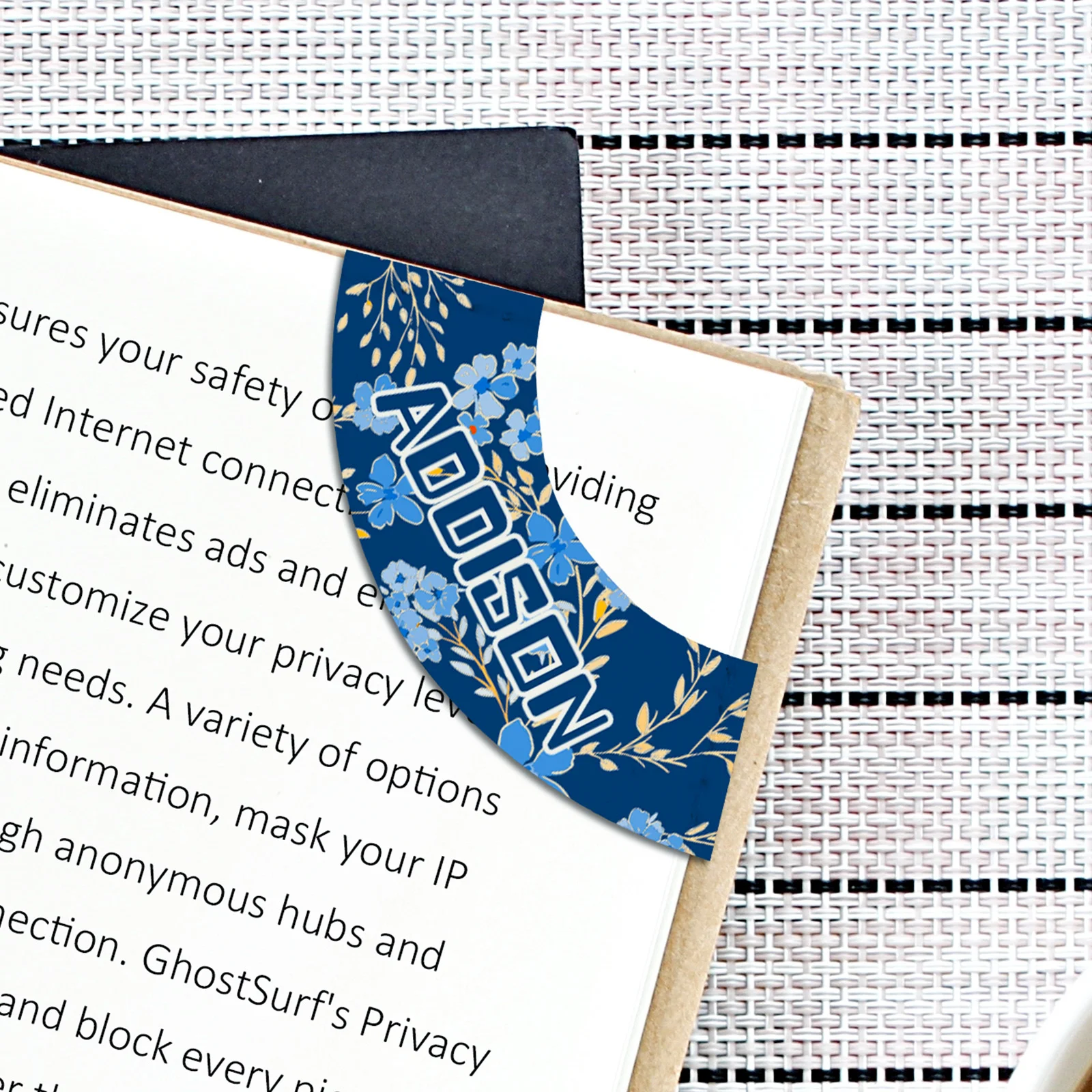 White Sublimation Bookmark (2.8*7cm, PU Leather) thumbnail 7
