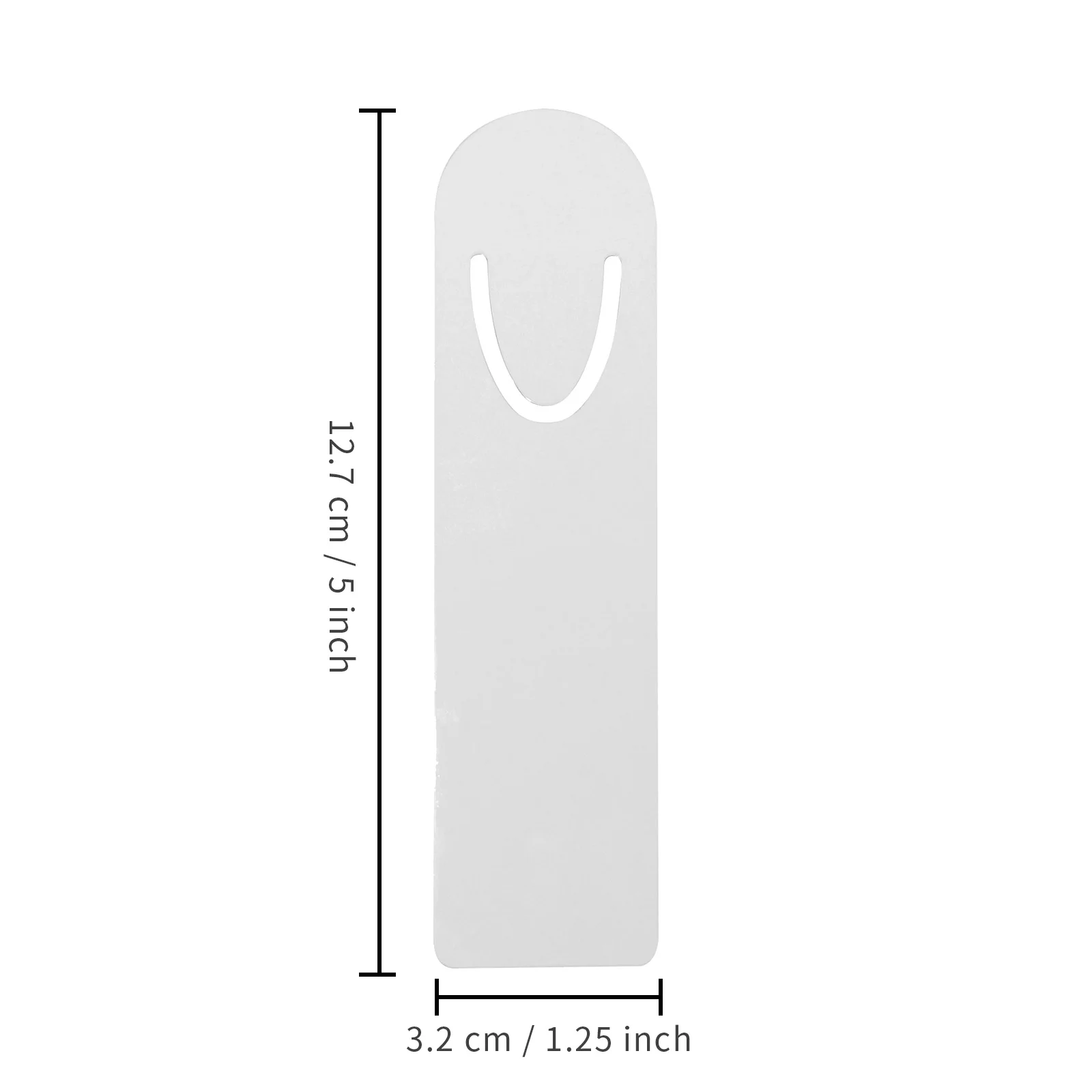 Sublimation Aluminum Bookmark with Slit (3.2*12.7cm) thumbnail 3